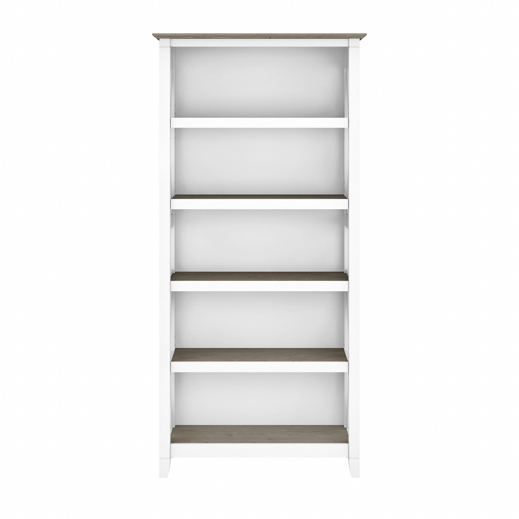 Bush Furniture Key West Tall 5 Shelf Bookcase