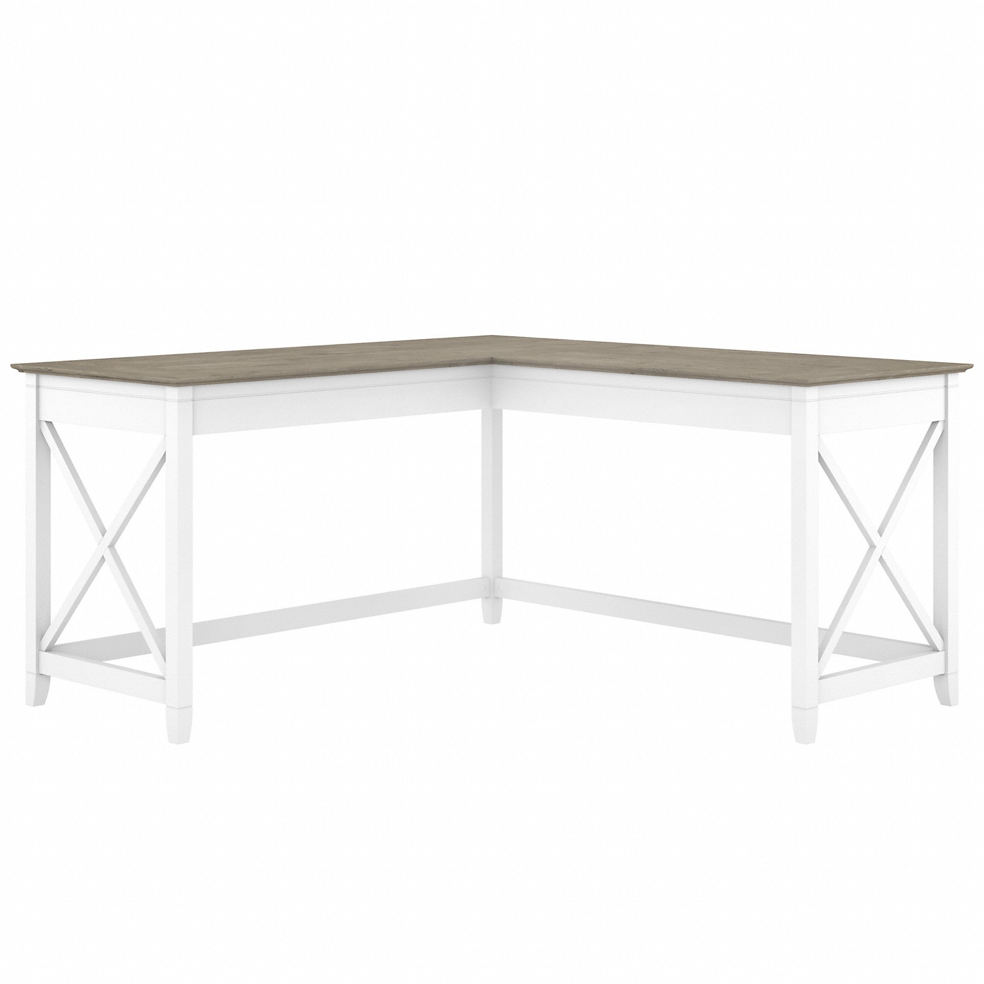 Bush Furniture Key West 60W L Shaped Desk