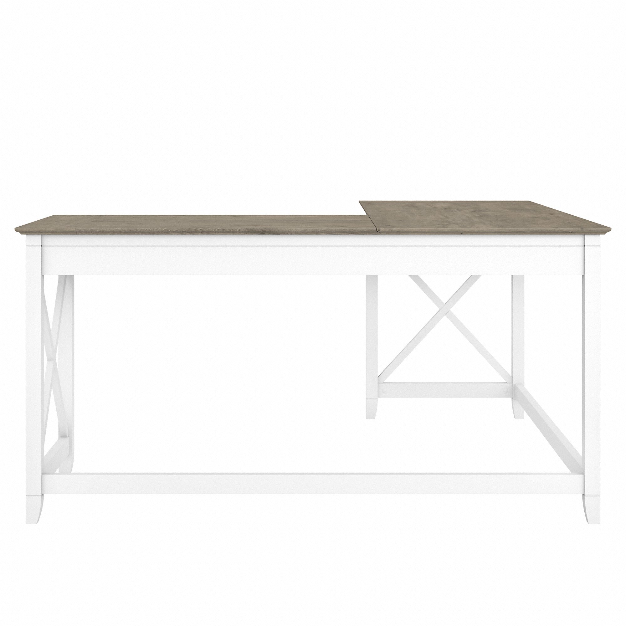 Bush Furniture Key West 60W L Shaped Desk