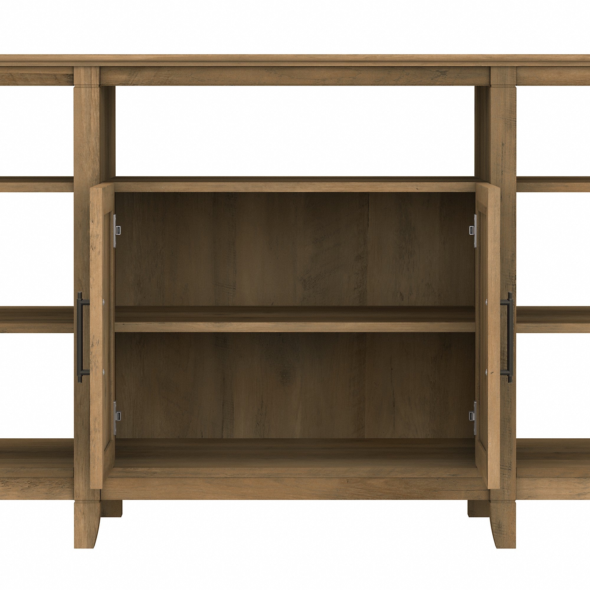 Bush Furniture Key West Tall TV Stand with Set of 2 Bookcases