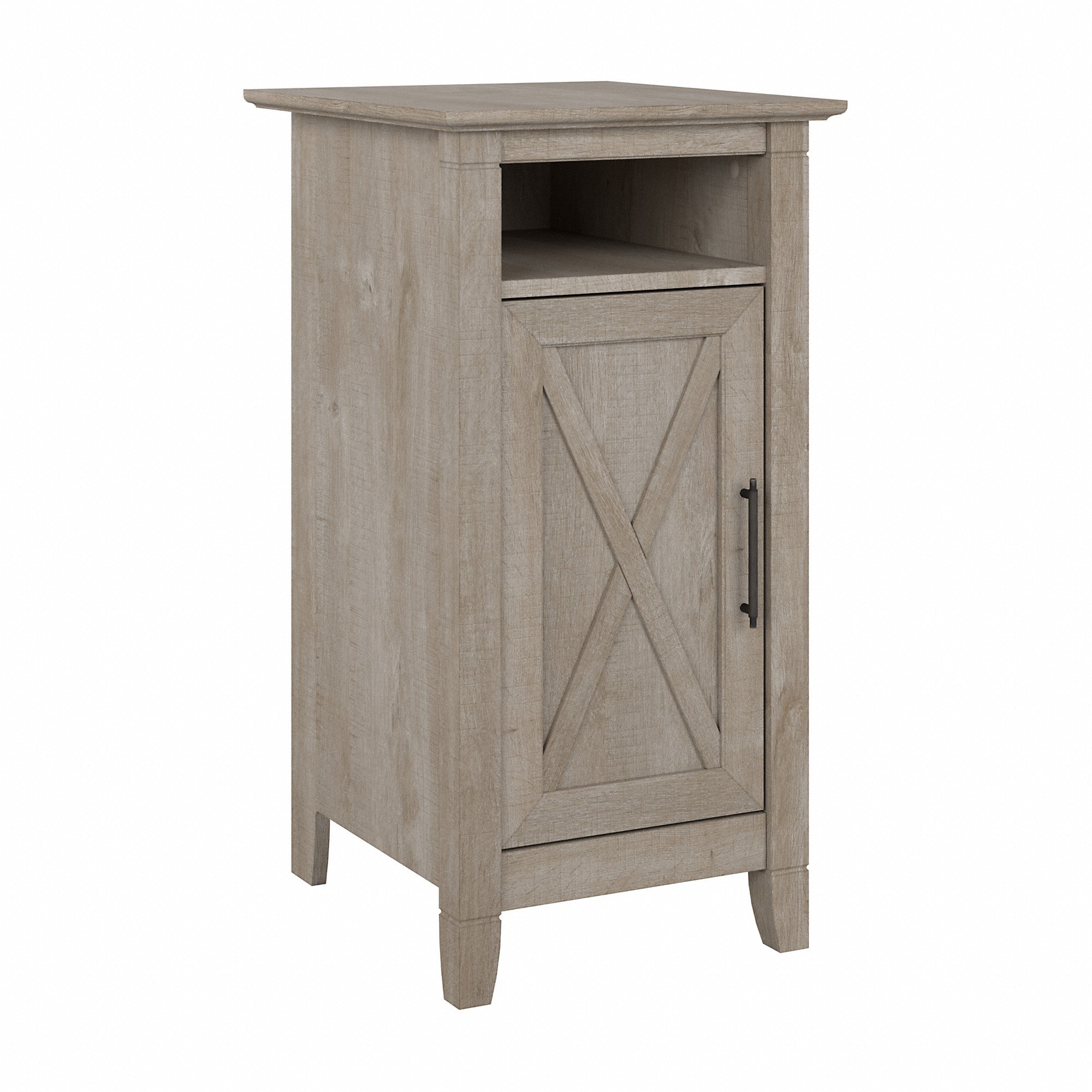 Bush Furniture Key West Small Storage Cabinet with Door