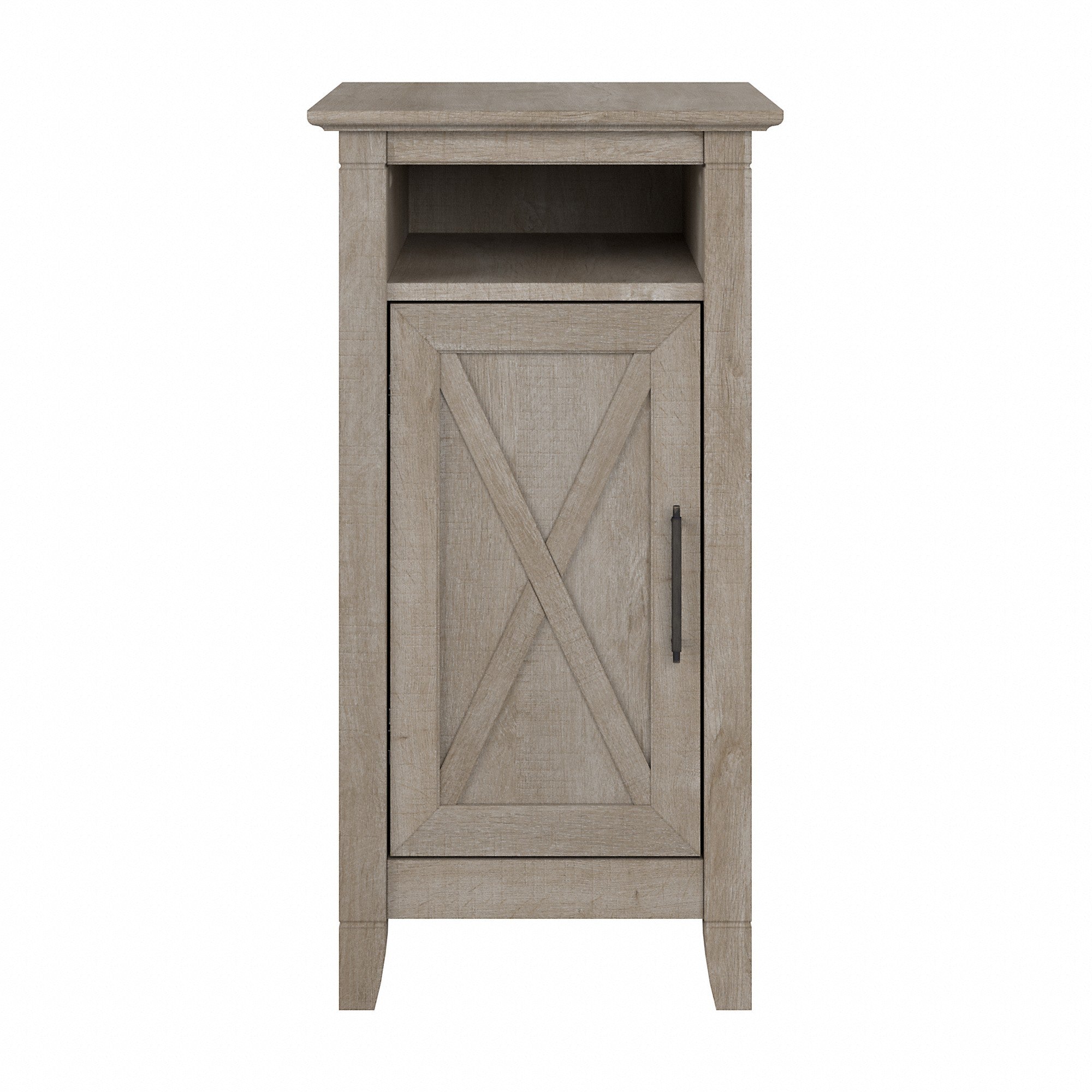 Bush Furniture Key West Small Storage Cabinet with Door