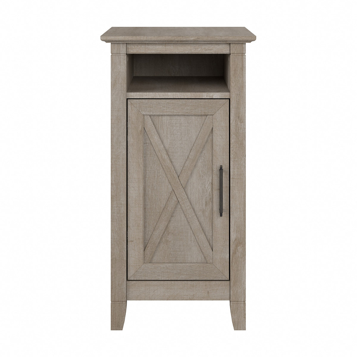 Bush Furniture Key West End Table with Door