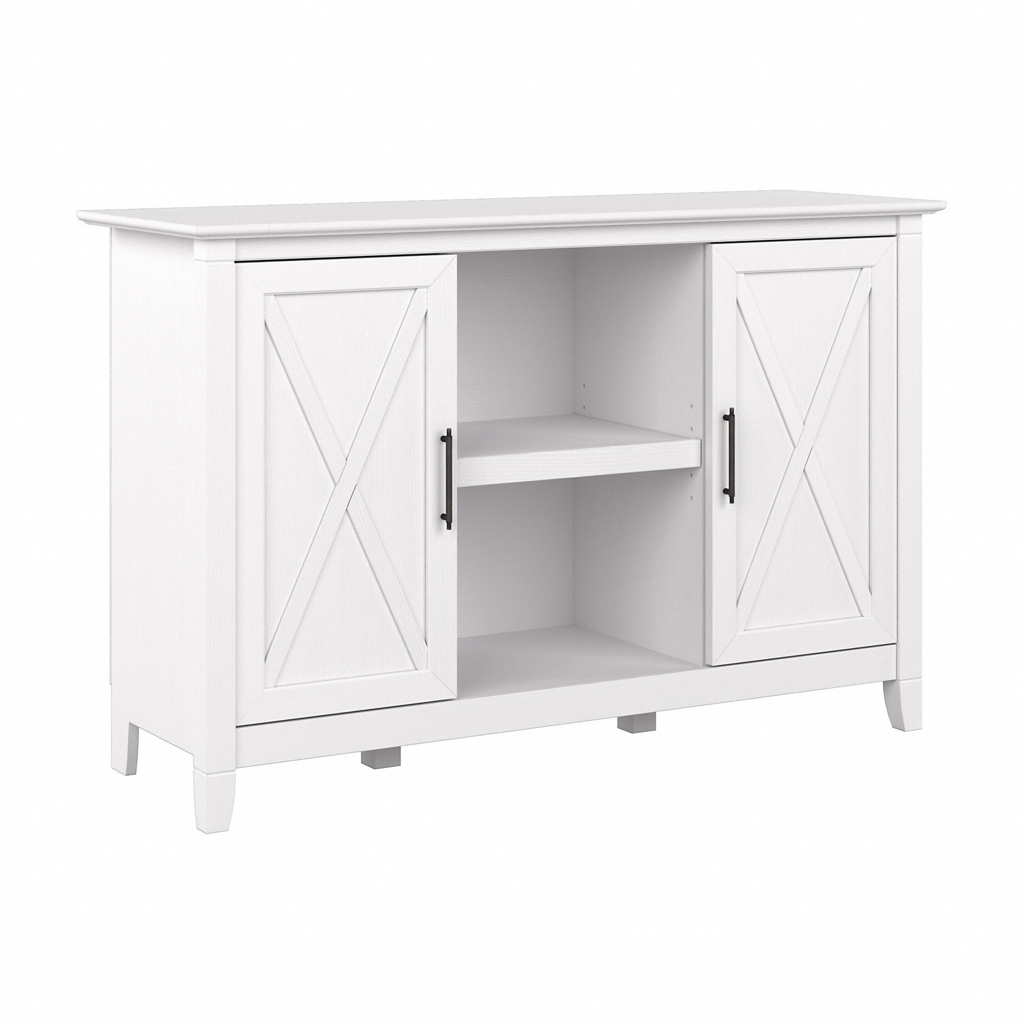 Bush Furniture Key West Accent Cabinet with Doors