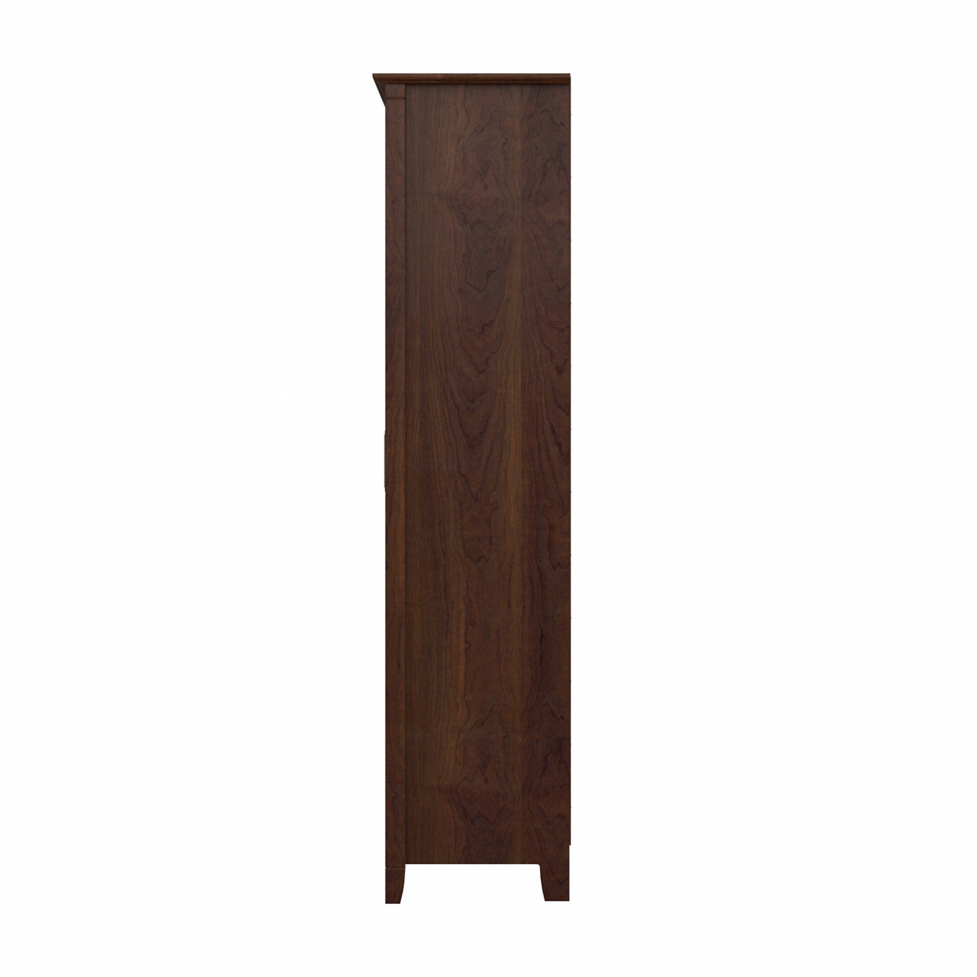 Bush Furniture Key West Tall Storage Cabinet with Doors