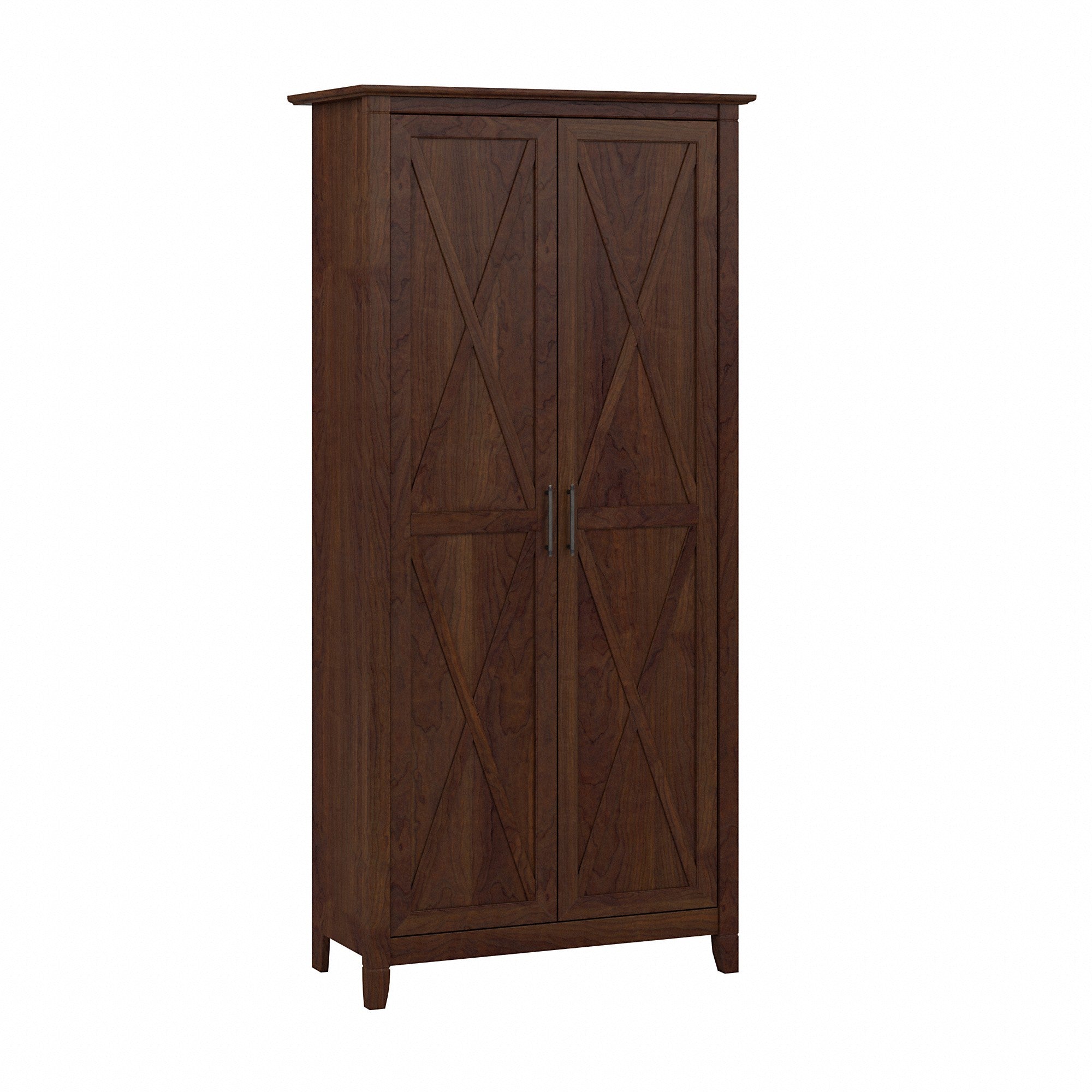 Bush Furniture Key West Bathroom Storage Cabinet with Doors