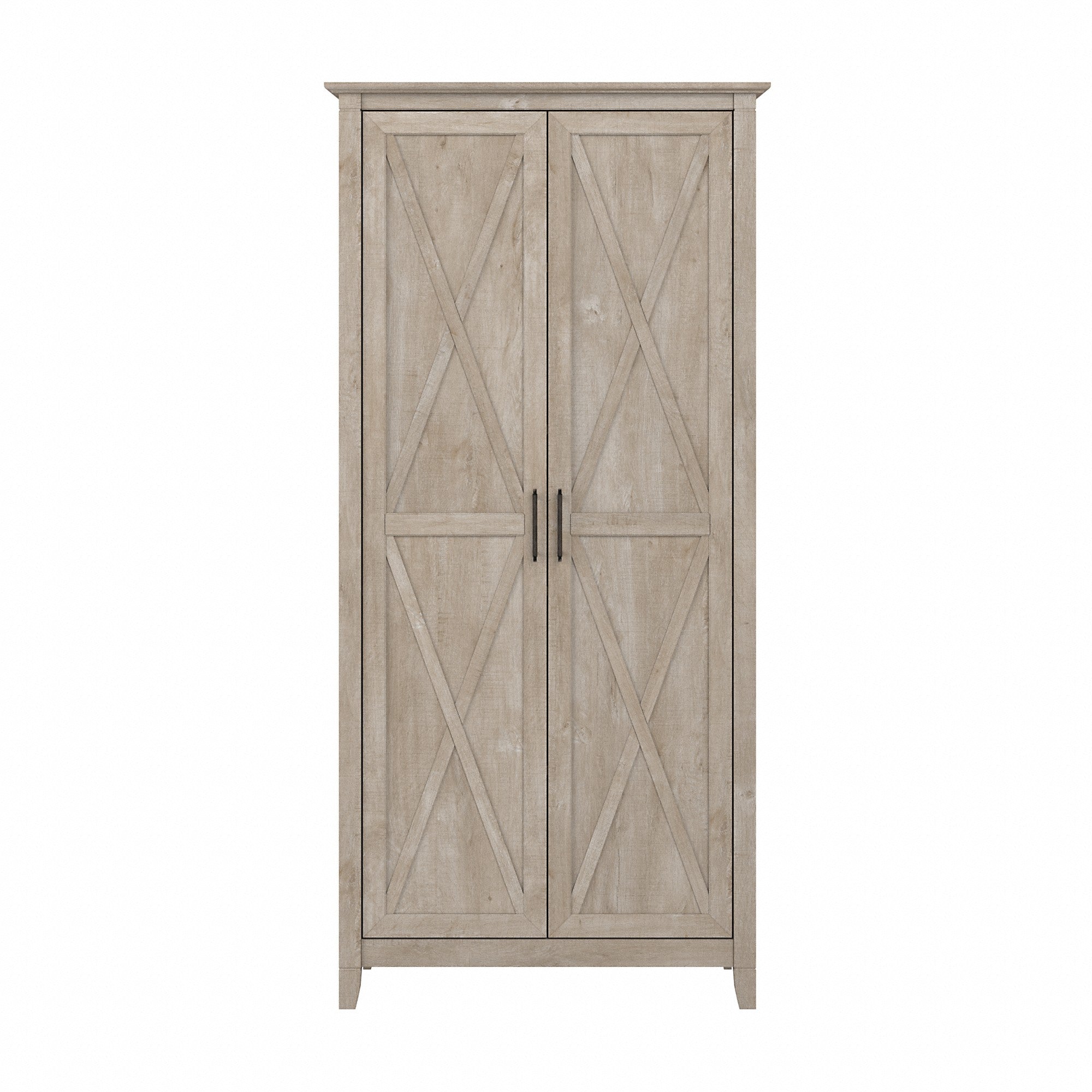 Bush Furniture Key West Bathroom Storage Cabinet with Doors