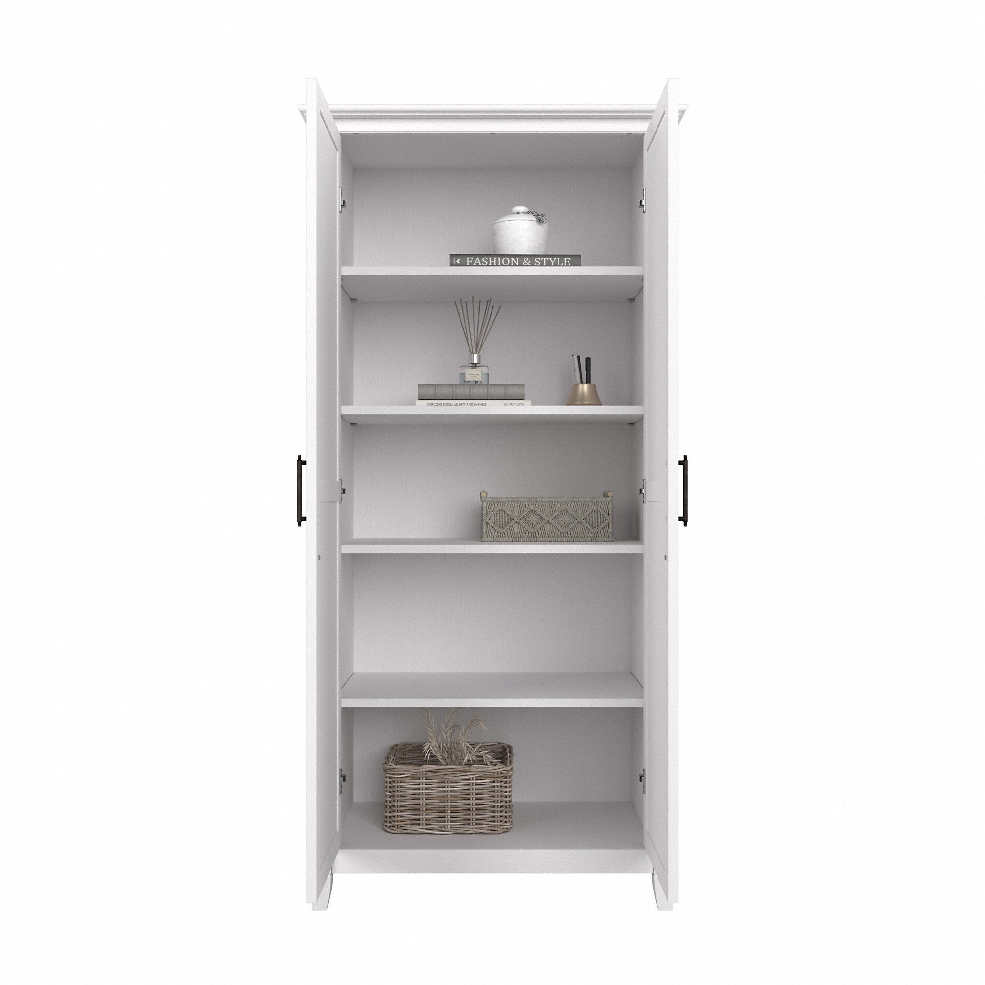 Bush Furniture Key West Kitchen Pantry Cabinet