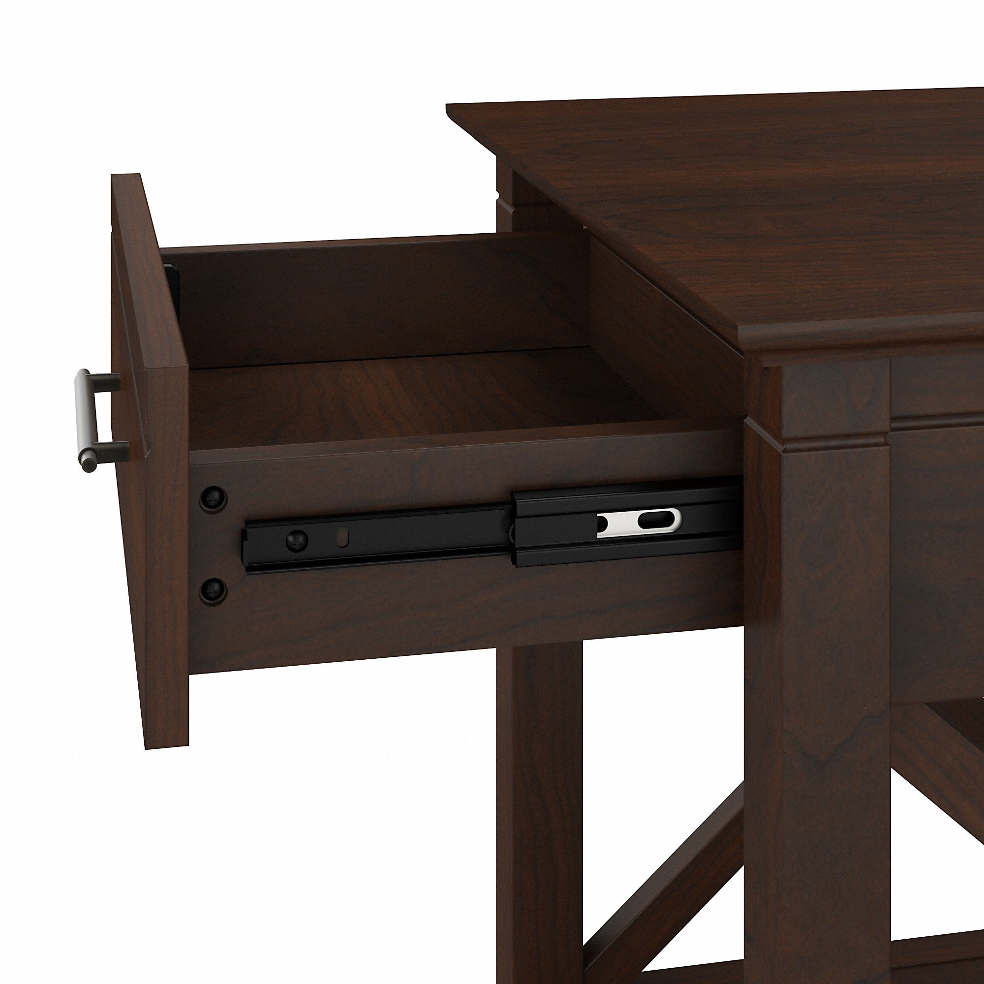 Bush Furniture Key West End Table with Storage