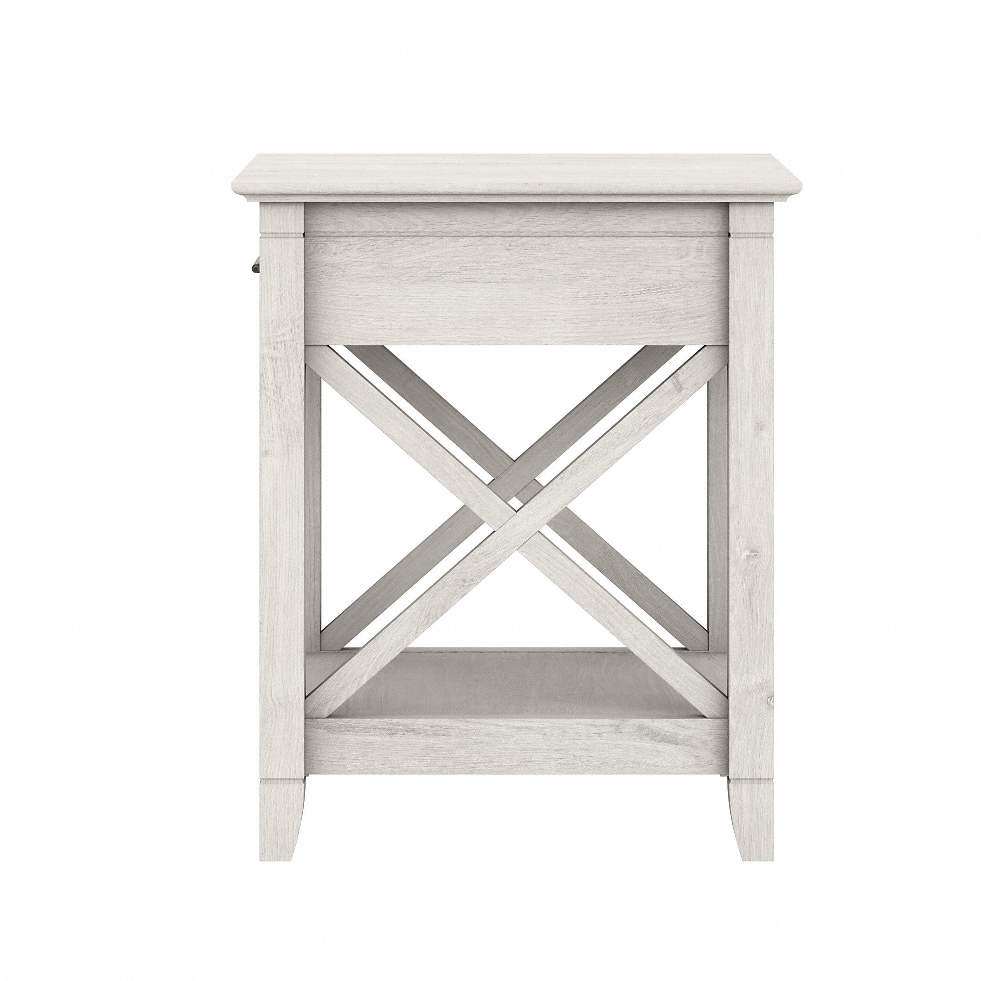 Bush Furniture Key West End Table with Storage