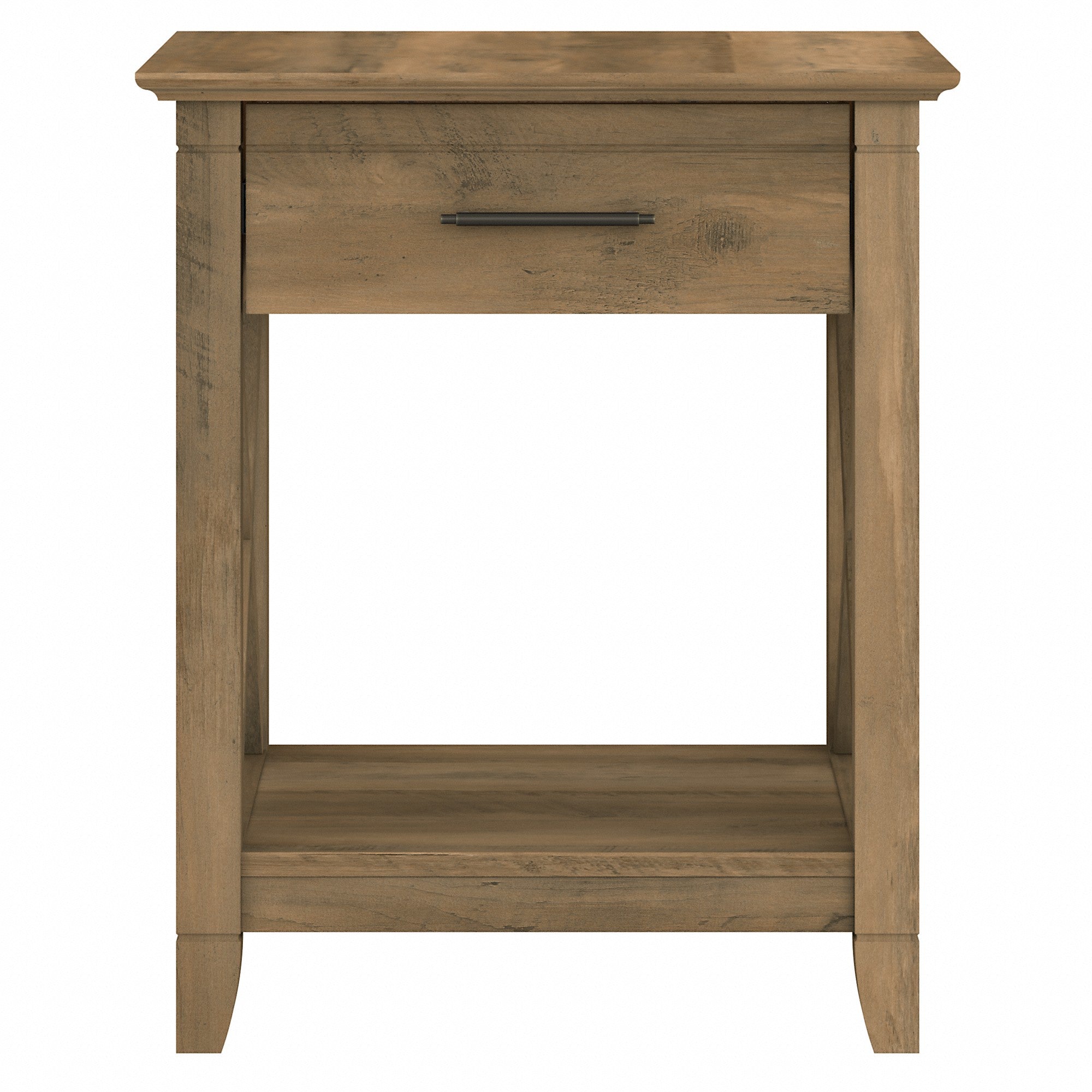 Bush Furniture Key West End Table with Storage