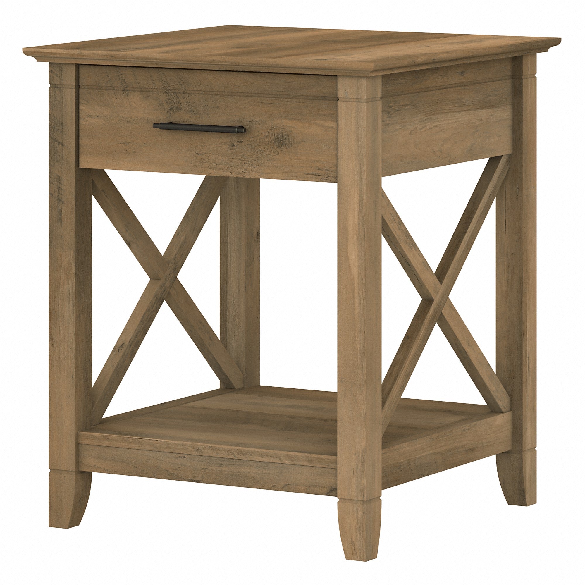 Bush Furniture Key West Nightstand with Drawer