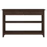 Bush Furniture Key West Console Table with Drawers and Shelves