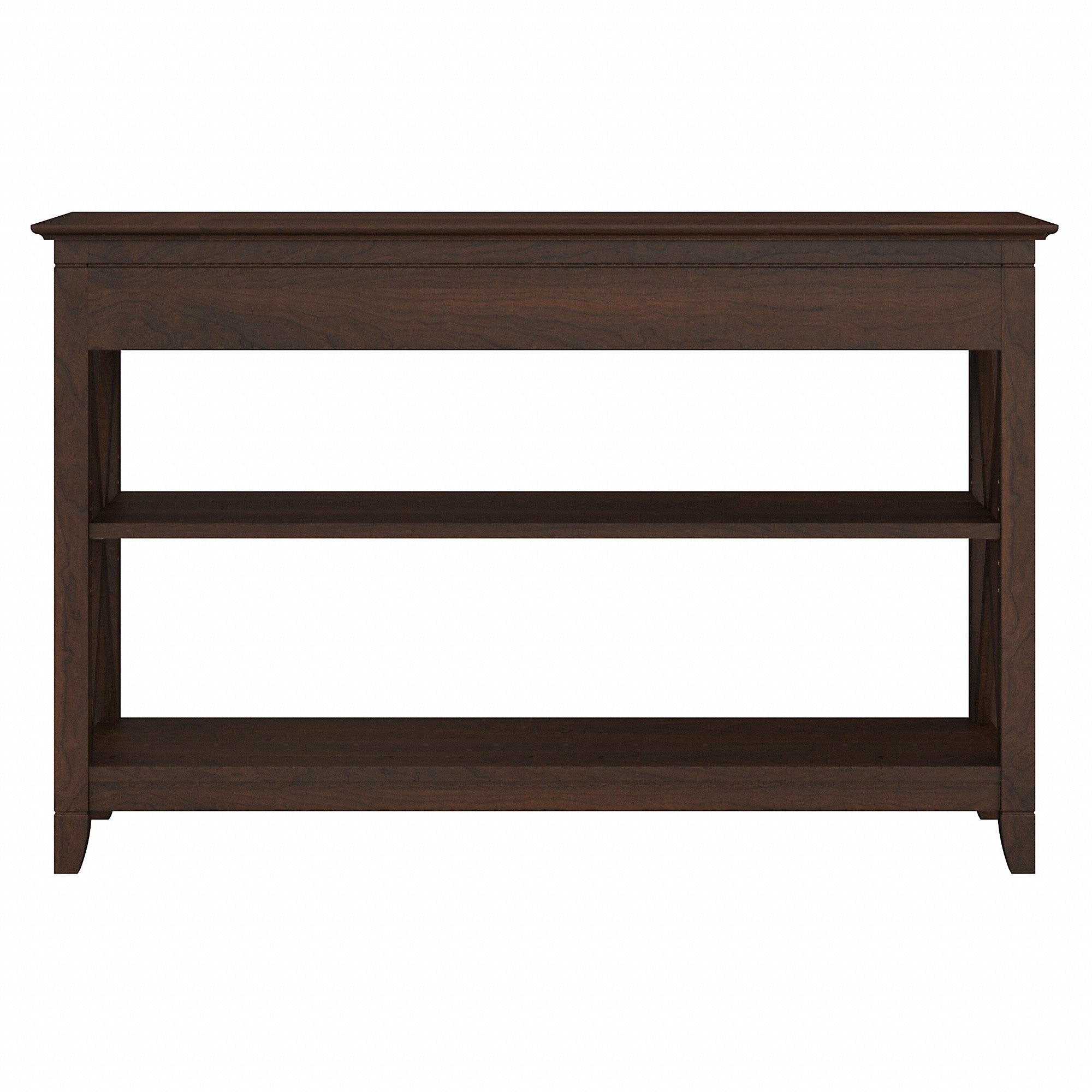 Bush Furniture Key West Console Table with Drawers and Shelves