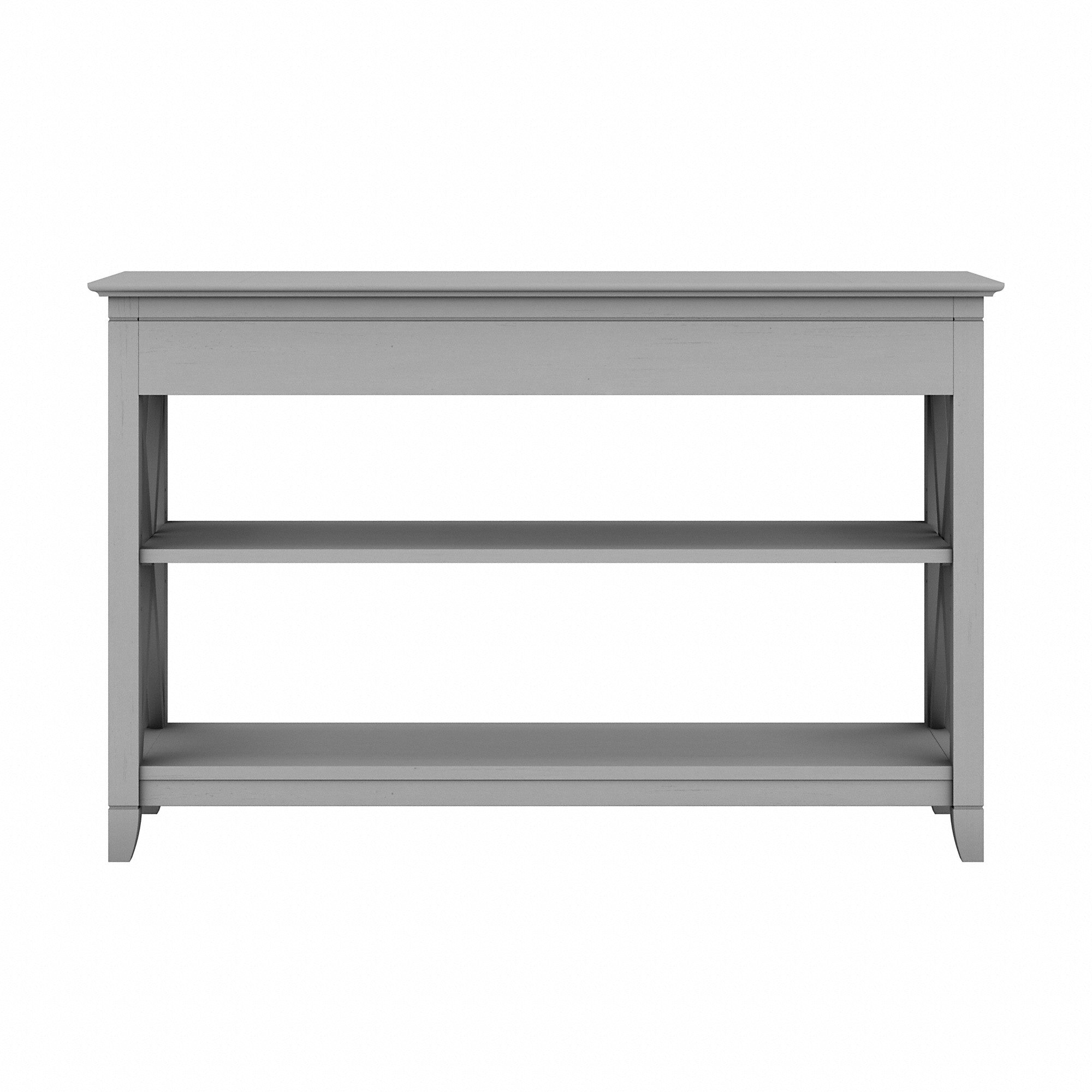 Bush Furniture Key West Console Table with Drawers and Shelves