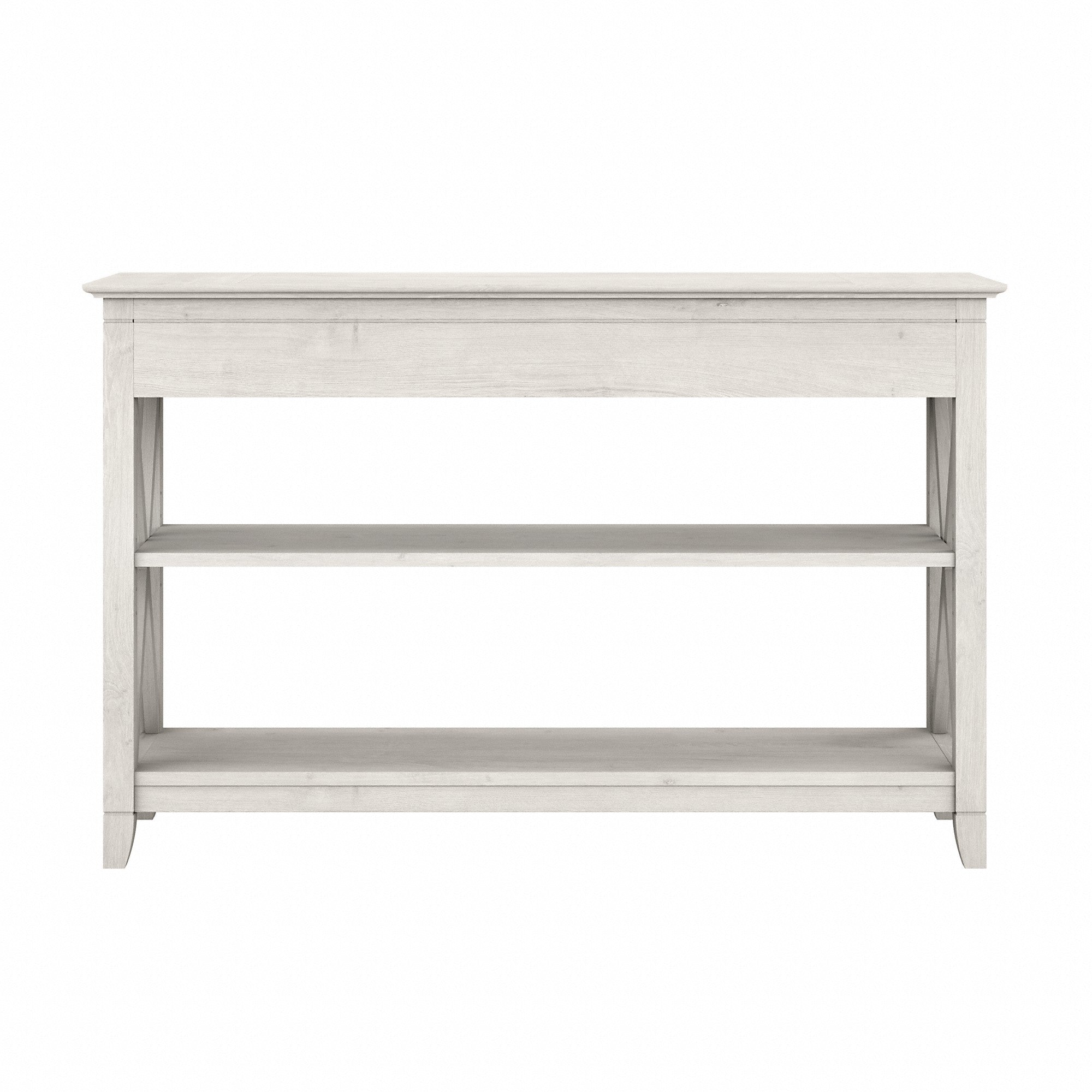 Bush Furniture Key West Console Table with Drawers and Shelves