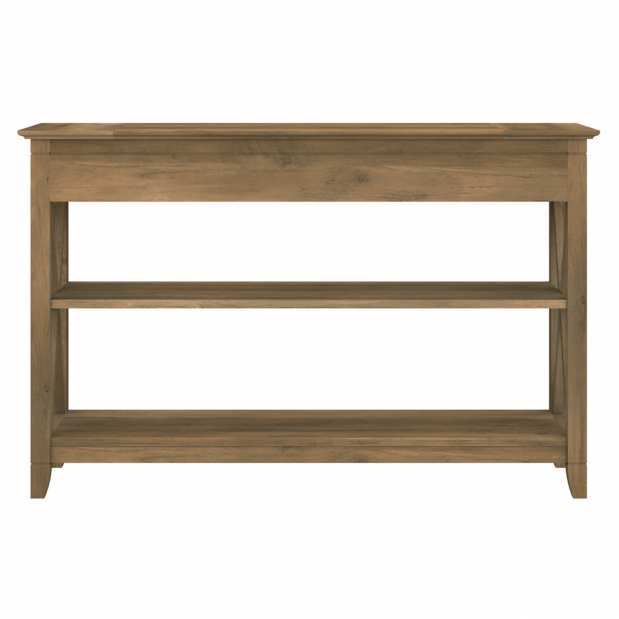 Bush Furniture Key West Console Table with Drawers and Shelves