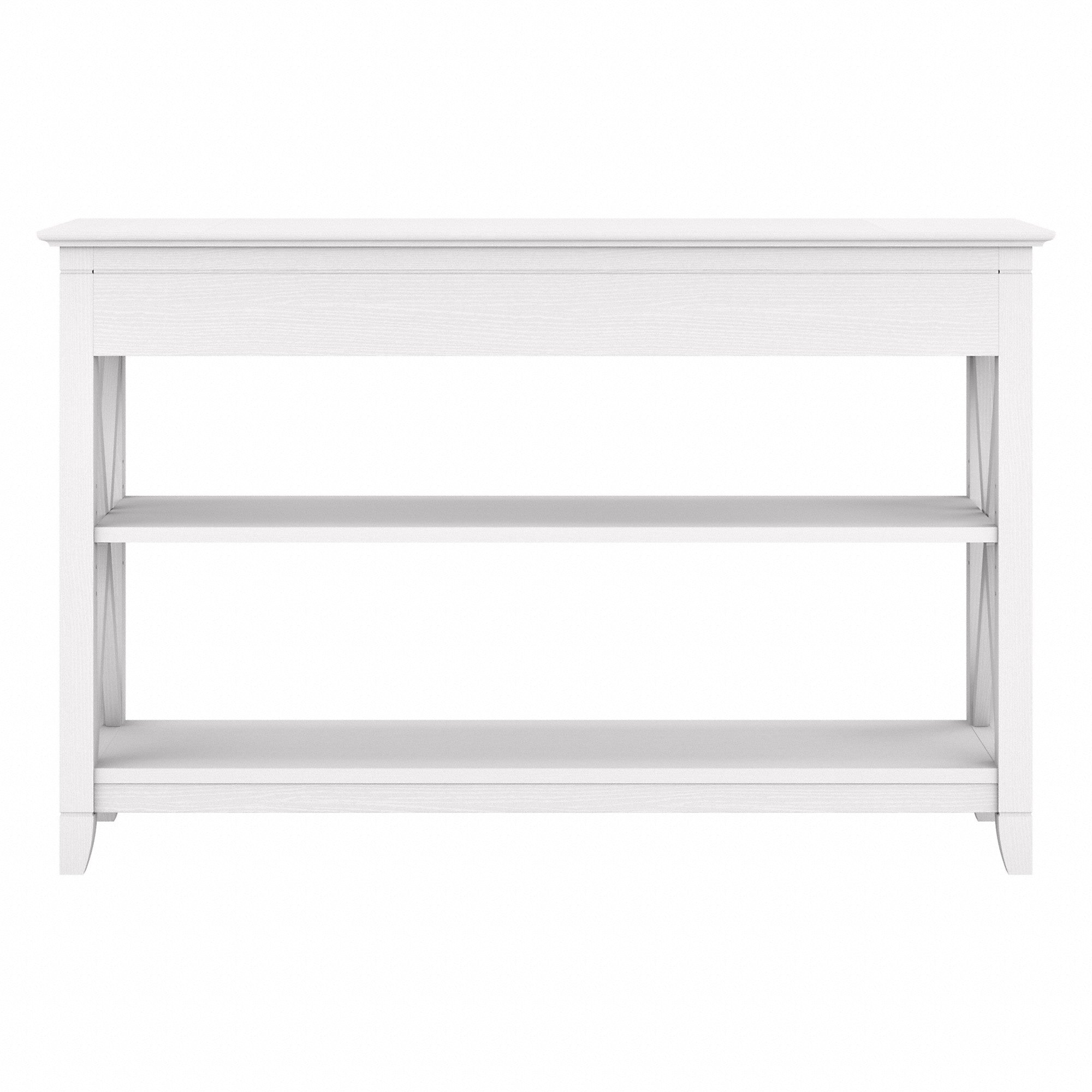 Bush Furniture Key West Console Table with Drawers and Shelves