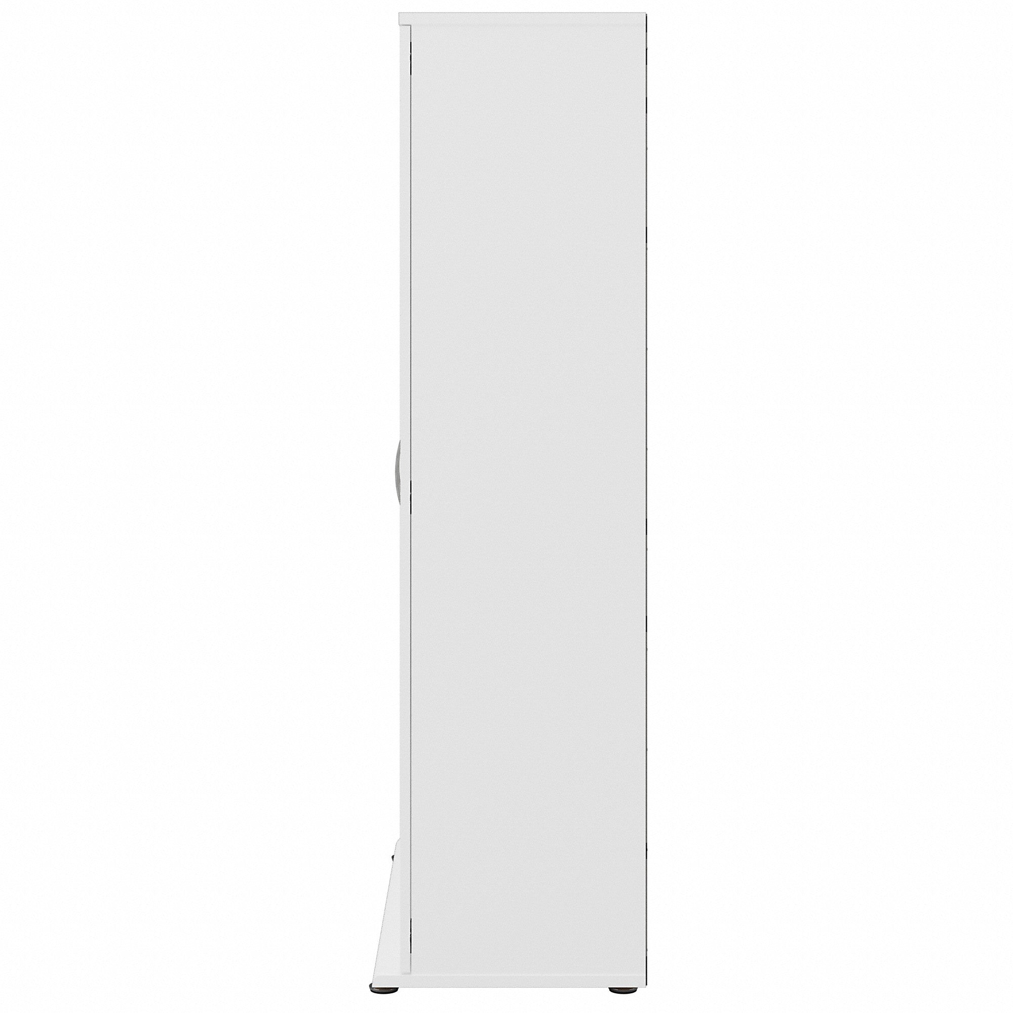 Bush Business Furniture Universal Tall Linen Cabinet with Doors and Shelves