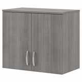 Bush Business Furniture Universal Laundry Room Wall Cabinet with Doors and Shelves