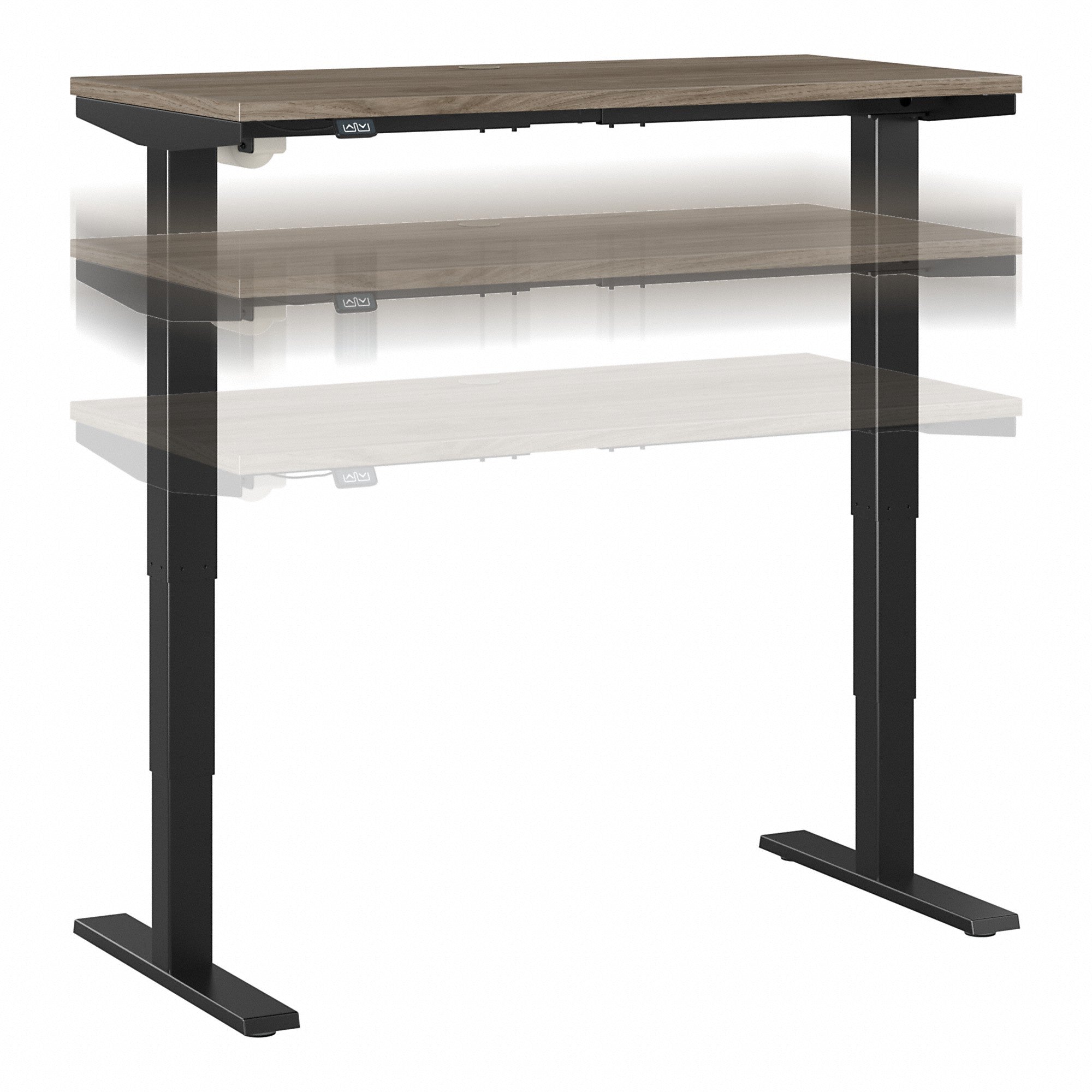 Move 40 Series by Bush Business Furniture 48W x 24D Electric Height Adjustable Standing Desk