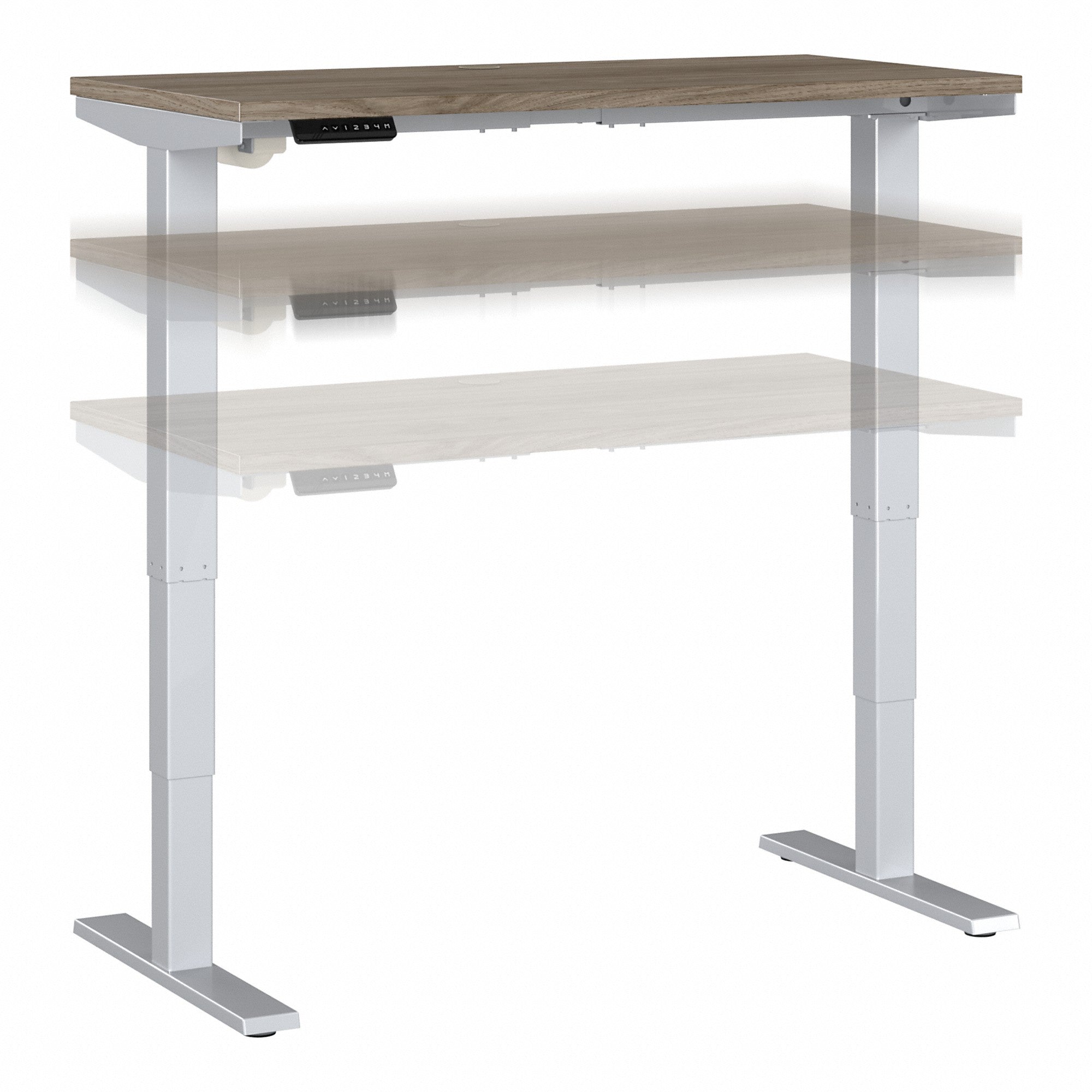 Move 40 Series by Bush Business Furniture 48W x 24D Electric Height Adjustable Standing Desk