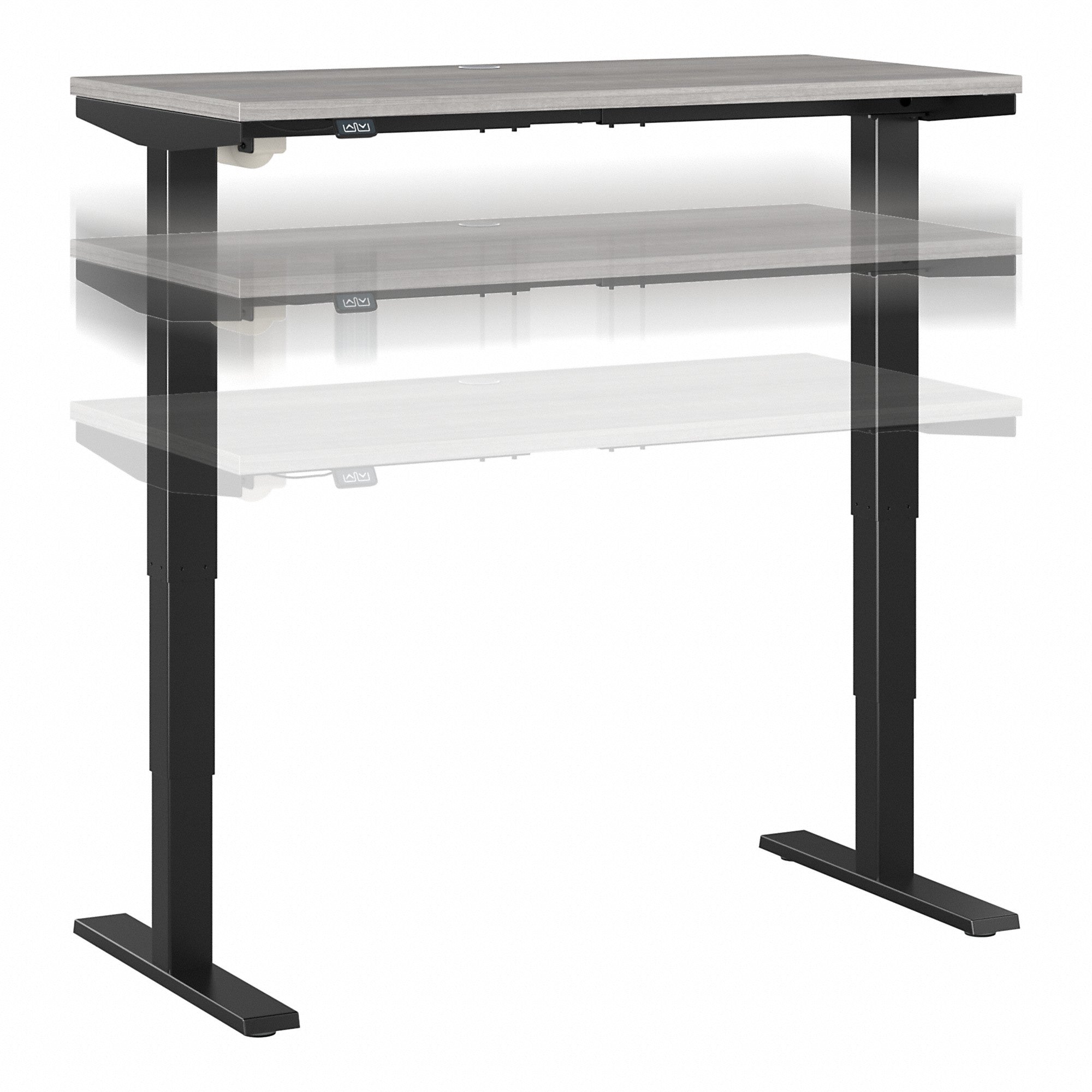 Move 40 Series by Bush Business Furniture 48W x 24D Electric Height Adjustable Standing Desk