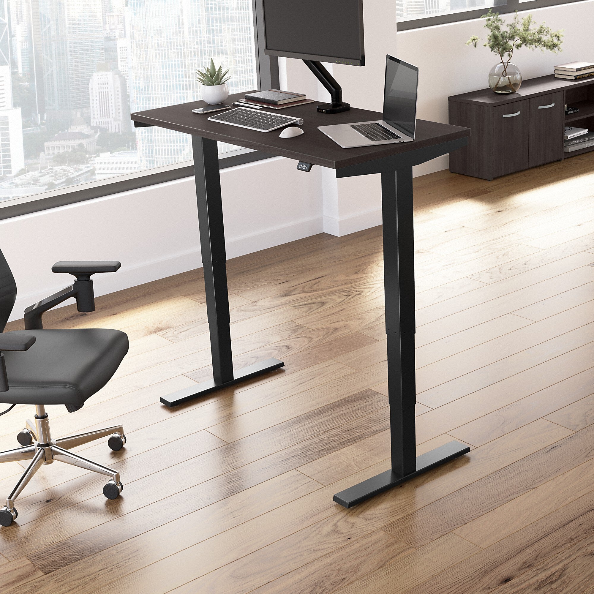 Move 40 Series by Bush Business Furniture 48W x 24D Electric Height Adjustable Standing Desk