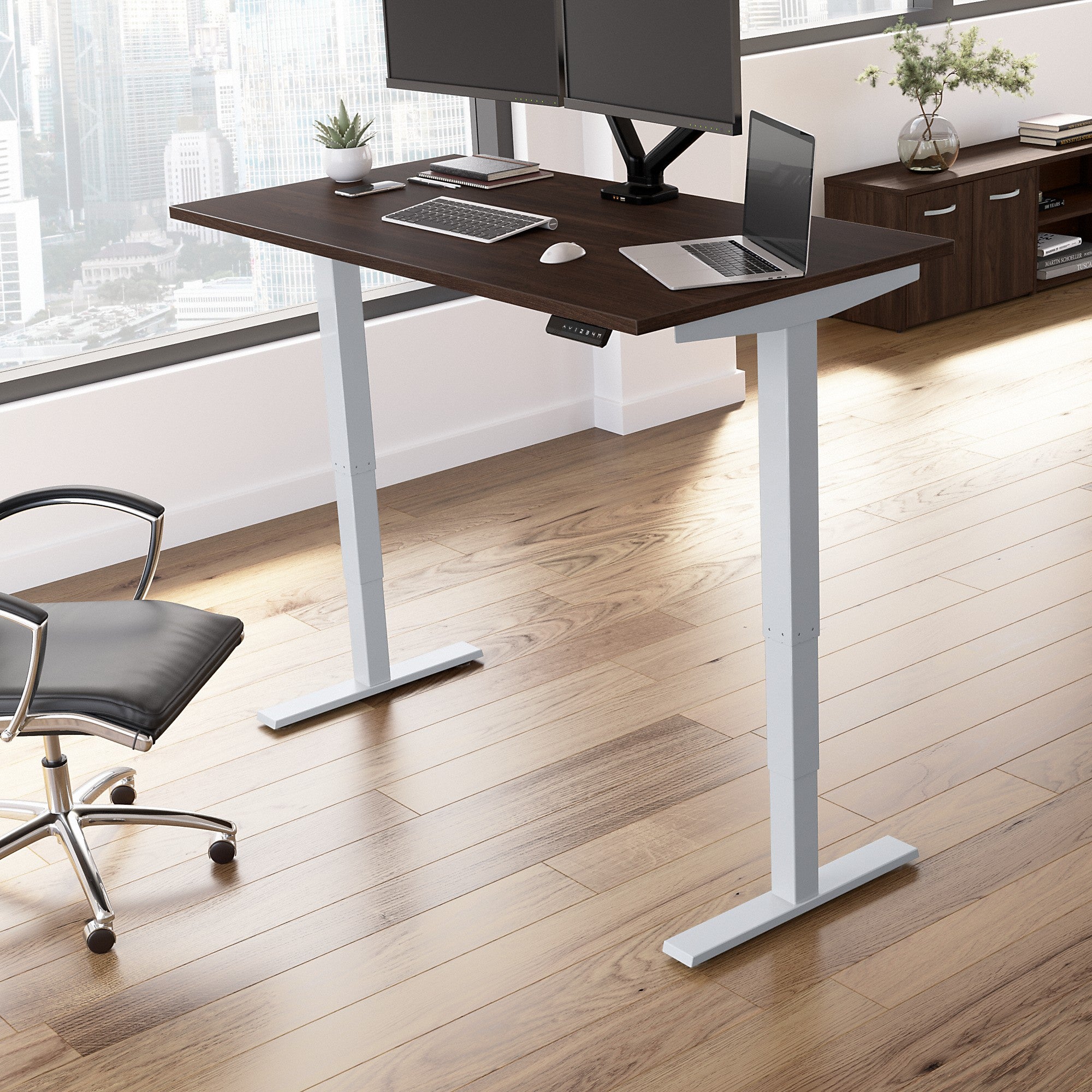 Move 40 Series by Bush Business Furniture 60W x 30D Electric Height Adjustable Standing Desk