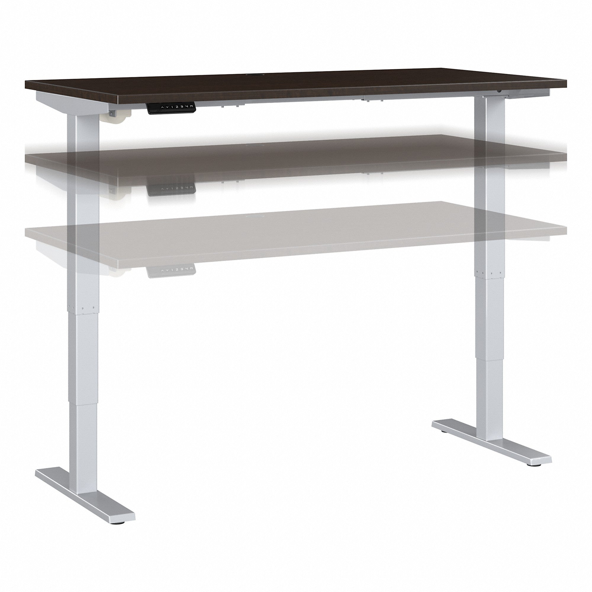 Move 40 Series by Bush Business Furniture 60W x 30D Electric Height Adjustable Standing Desk