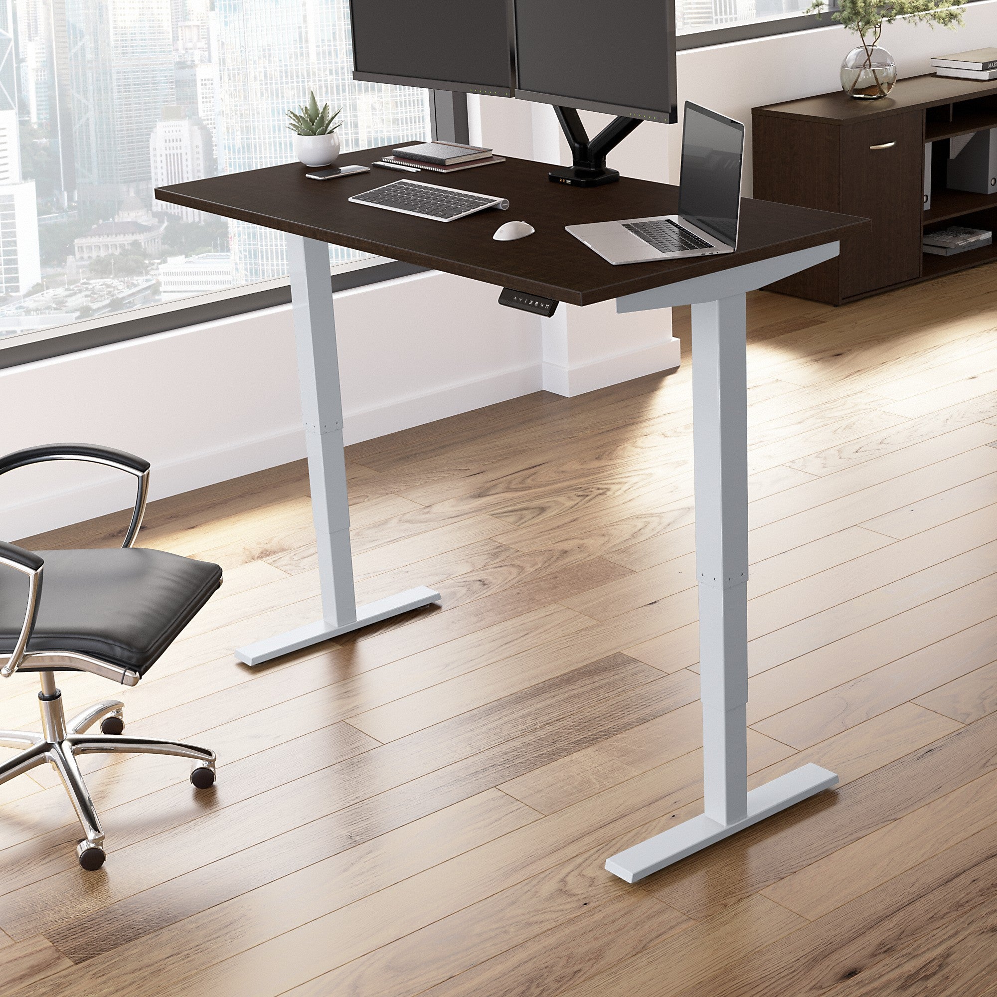 Move 40 Series by Bush Business Furniture 60W x 30D Electric Height Adjustable Standing Desk