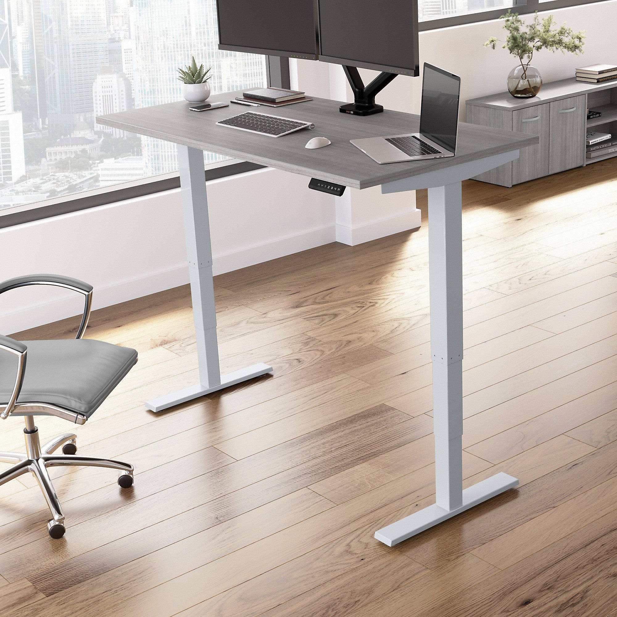 Move 40 Series by Bush Business Furniture 60W x 30D Electric Height Adjustable Standing Desk