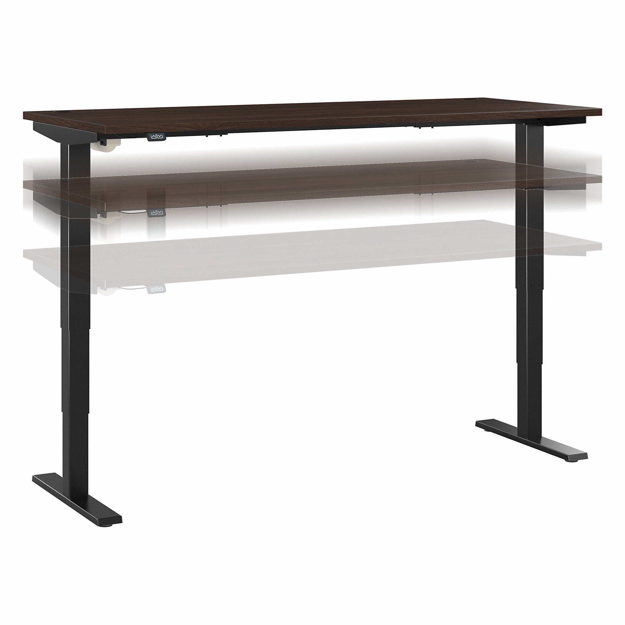 Move 40 Series by Bush Business Furniture 72W x 30D Electric Height Adjustable Standing Desk