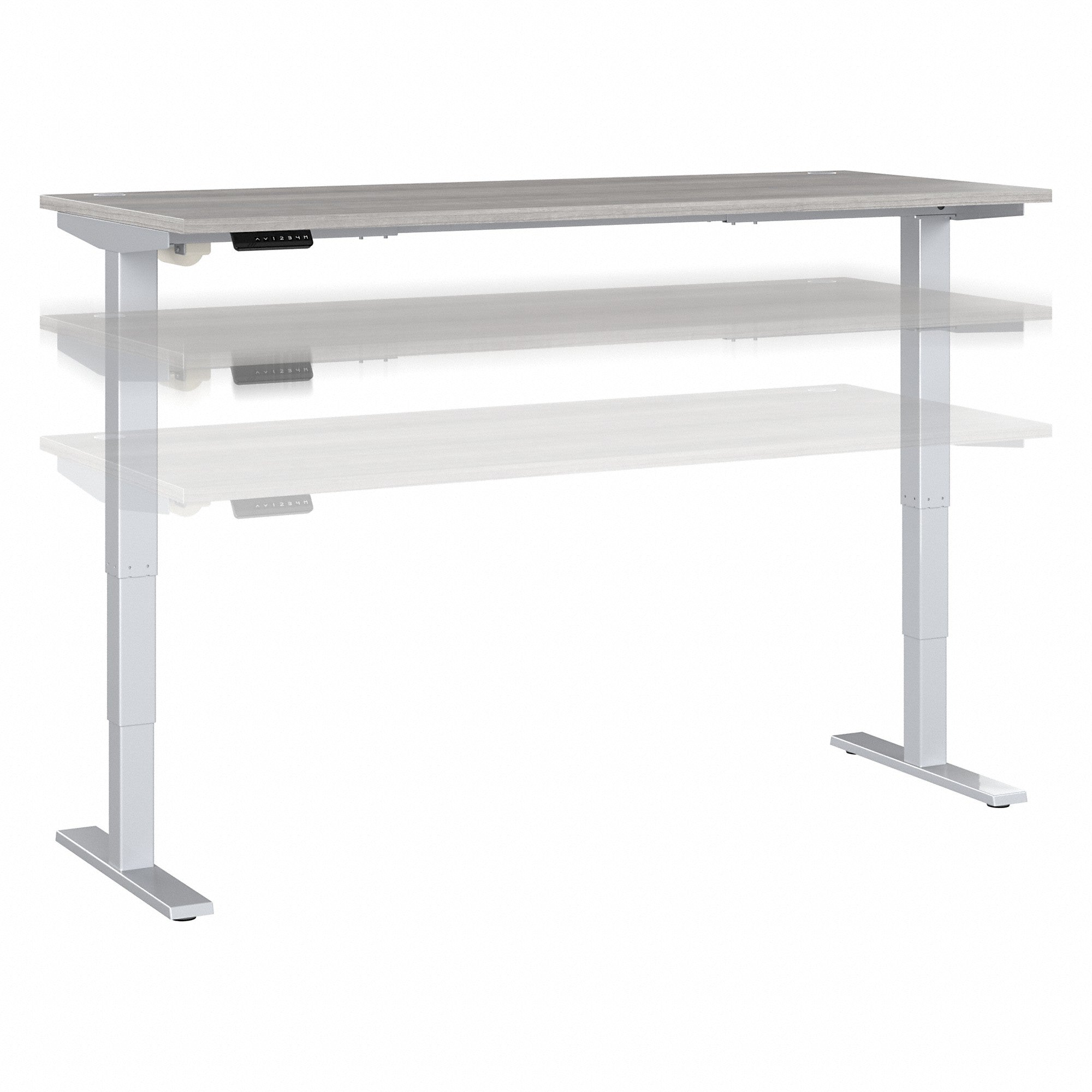 Move 40 Series by Bush Business Furniture 72W x 30D Electric Height Adjustable Standing Desk