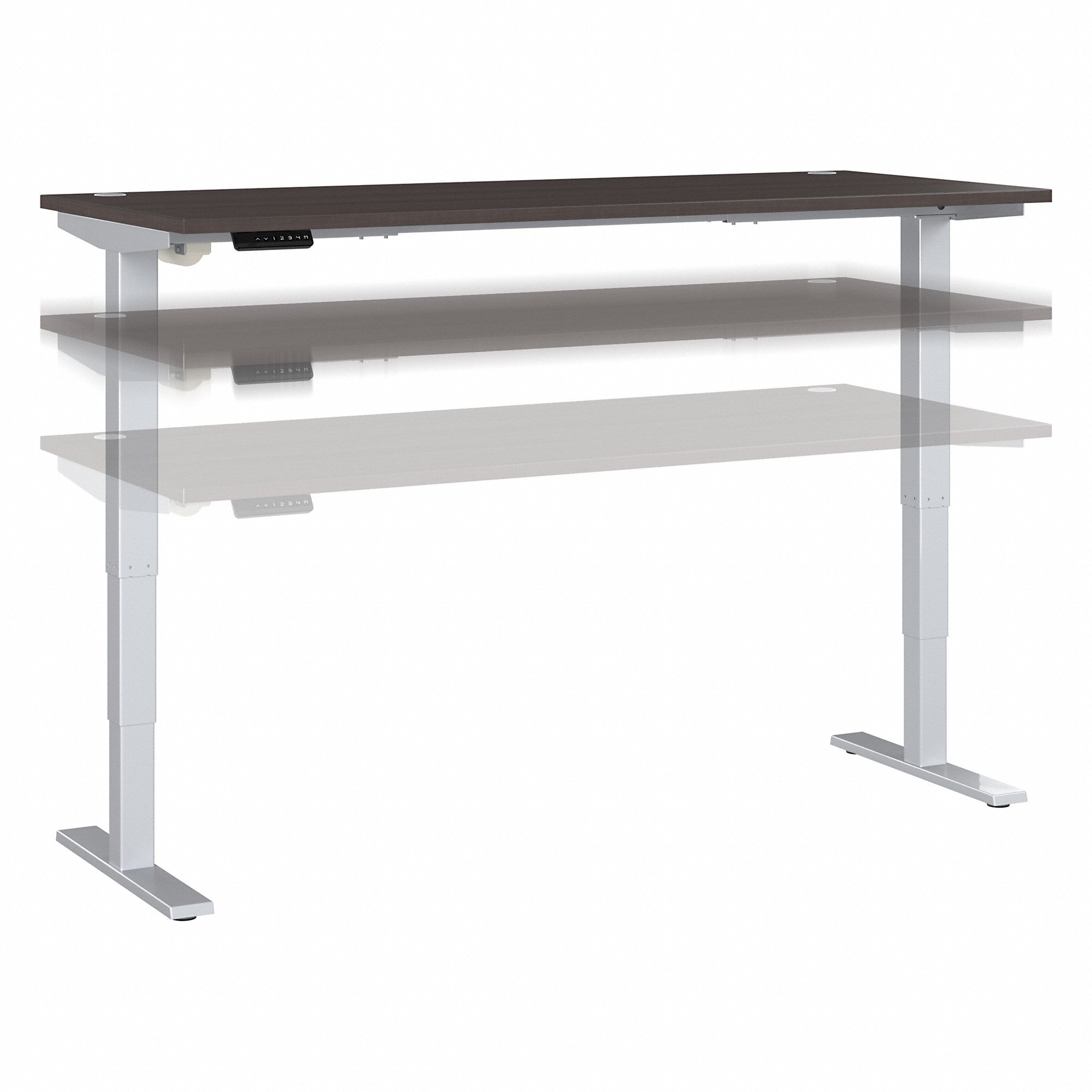 Move 40 Series by Bush Business Furniture 72W x 30D Electric Height Adjustable Standing Desk