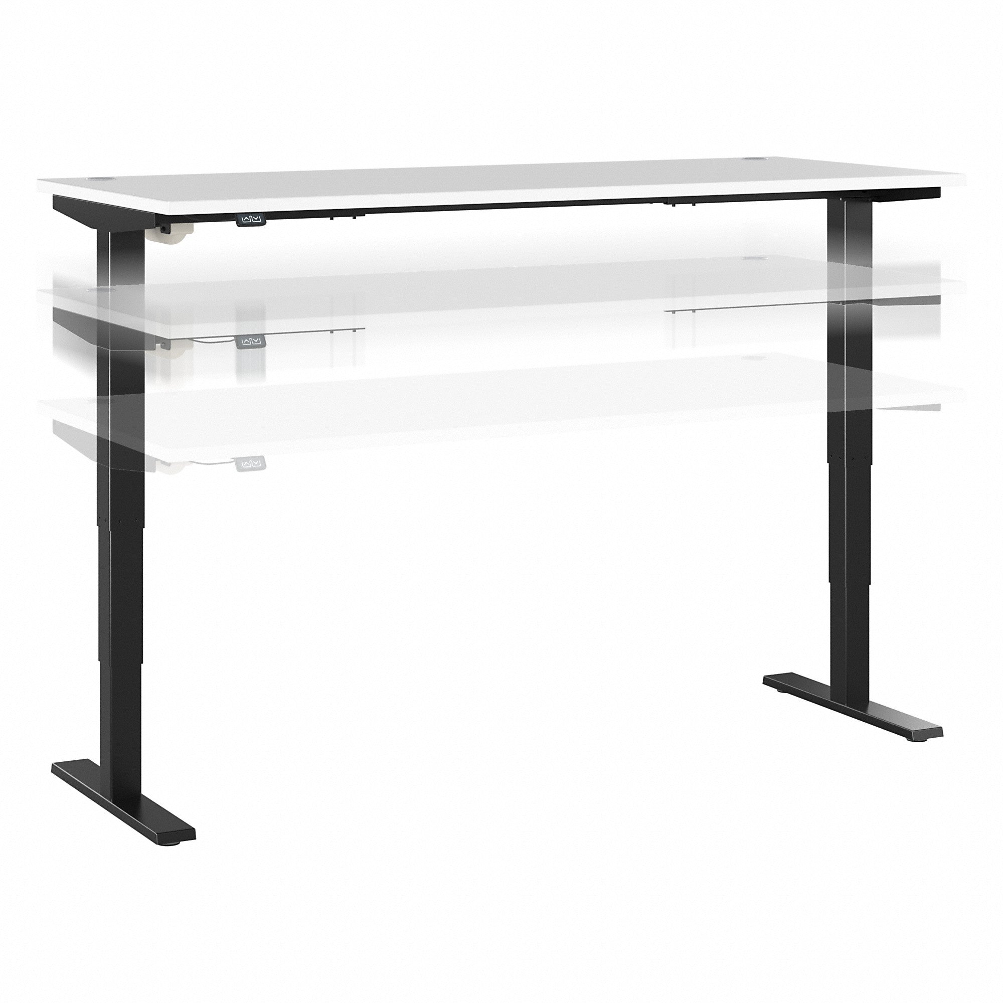 Move 40 Series by Bush Business Furniture 72W x 30D Electric Height Adjustable Standing Desk