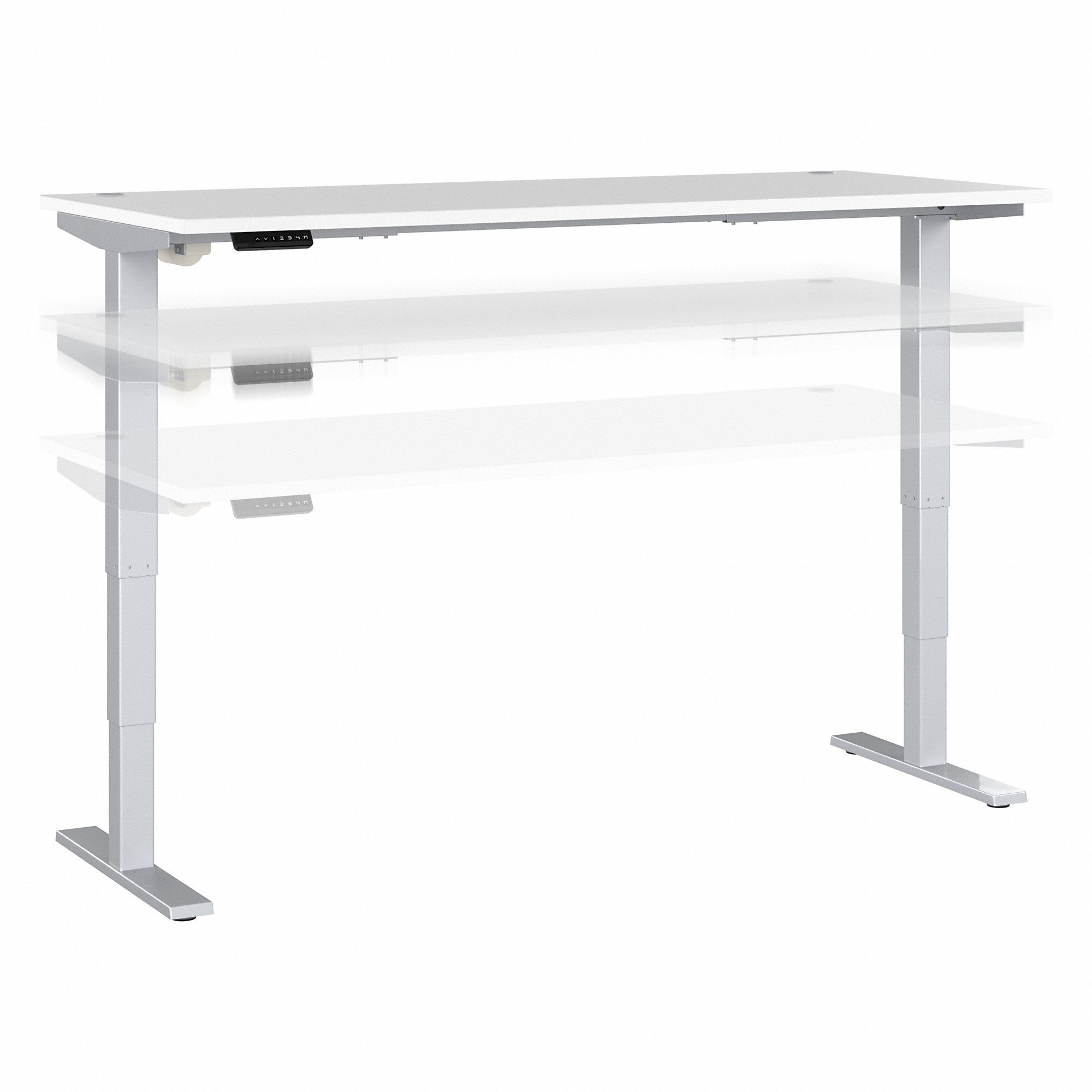 Move 40 Series by Bush Business Furniture 72W x 30D Electric Height Adjustable Standing Desk