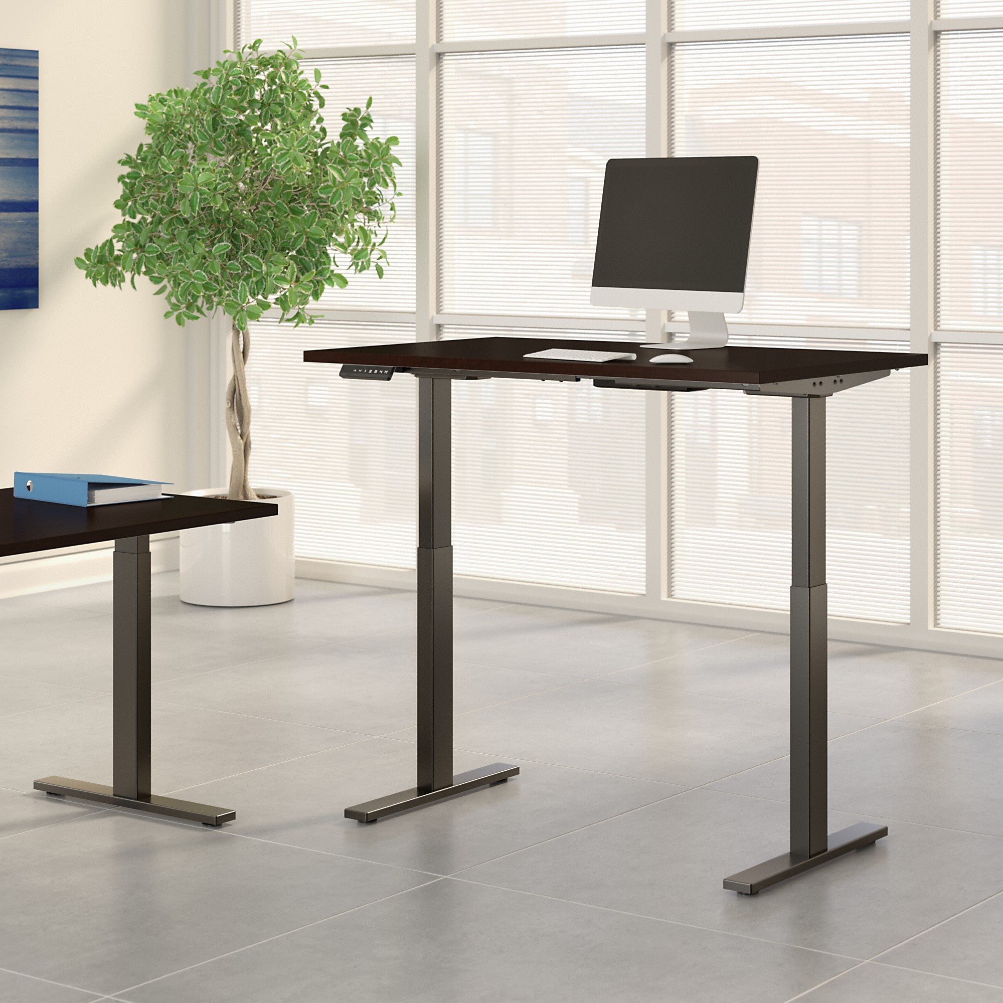 Move 60 Series by Bush Business Furniture 48W x 24D Height Adjustable Standing Desk