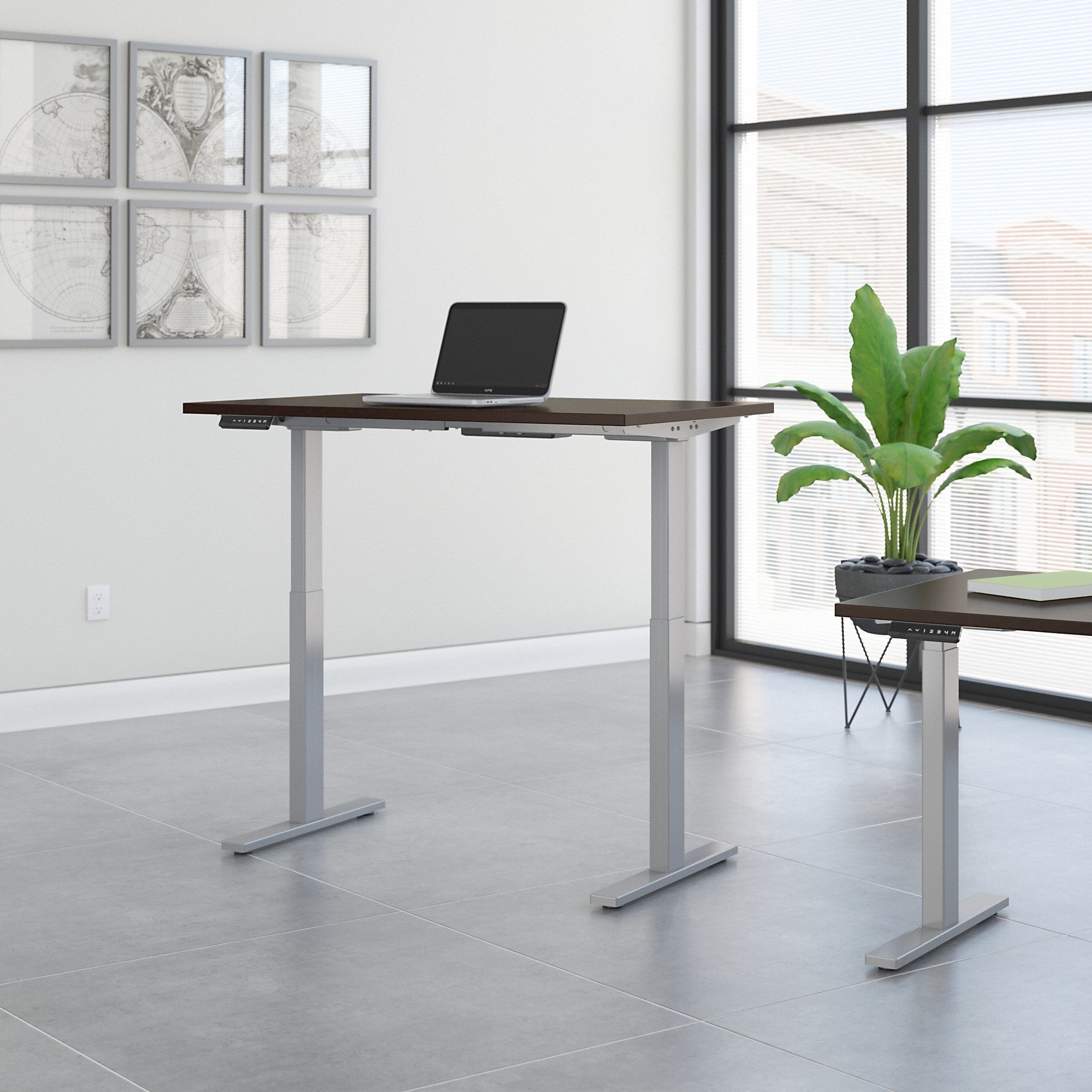 Move 60 Series by Bush Business Furniture 48W x 24D Height Adjustable Standing Desk