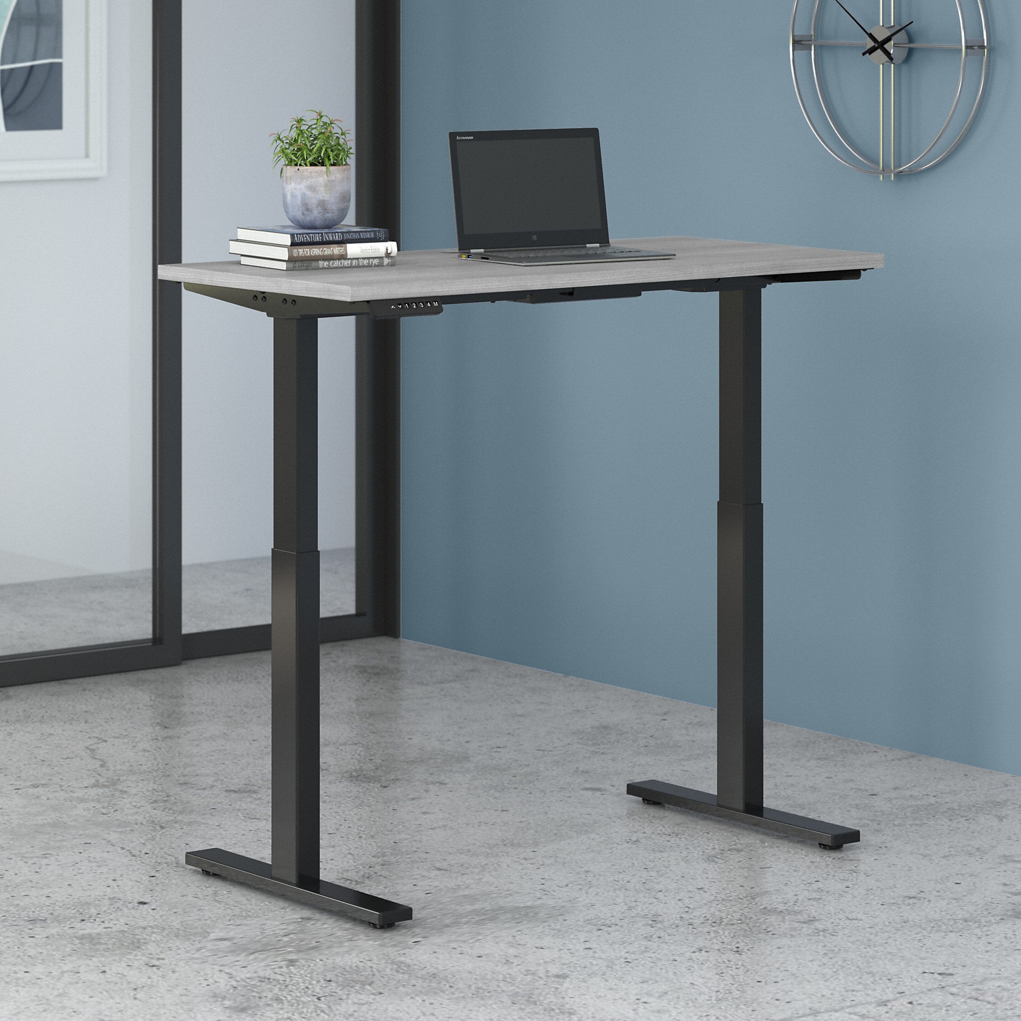 Move 60 Series by Bush Business Furniture 48W x 24D Electric Height Adjustable Standing Desk