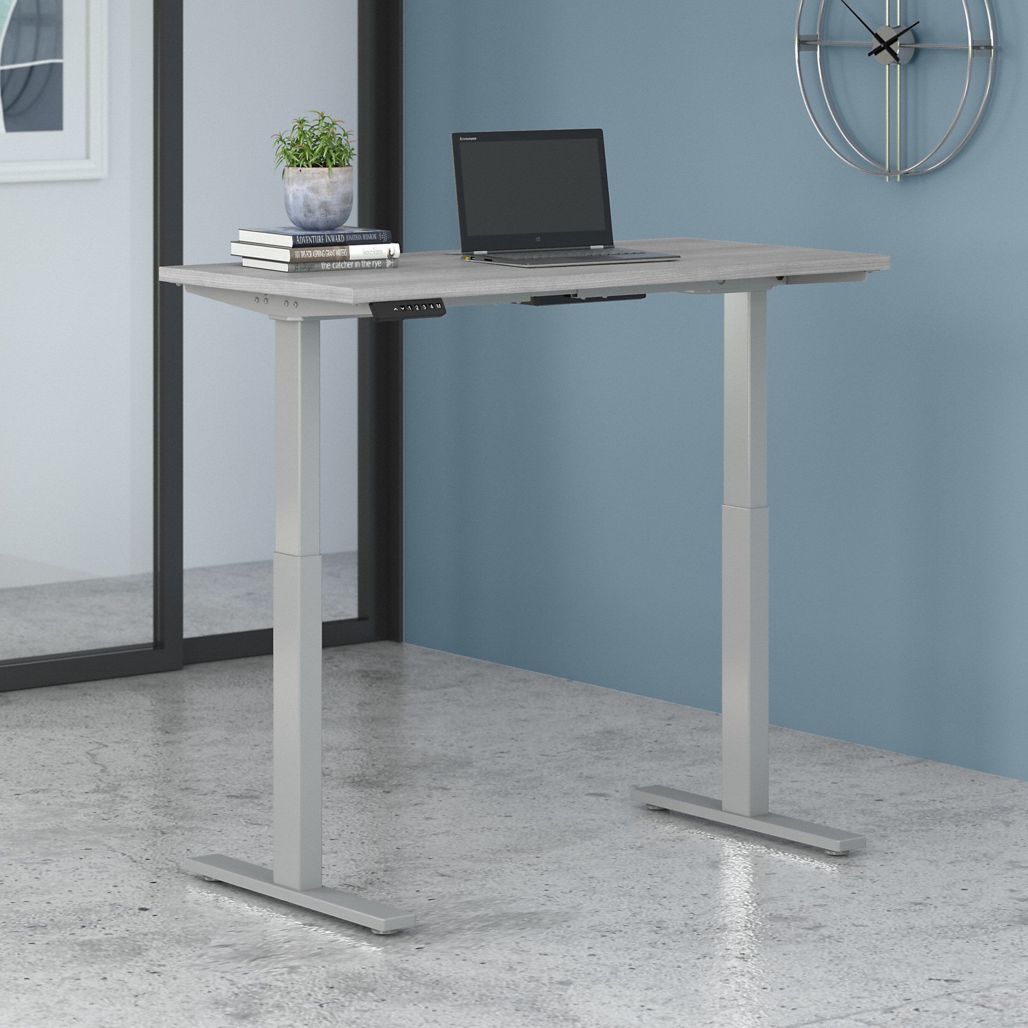 Move 60 Series by Bush Business Furniture 48W x 24D Electric Height Adjustable Standing Desk