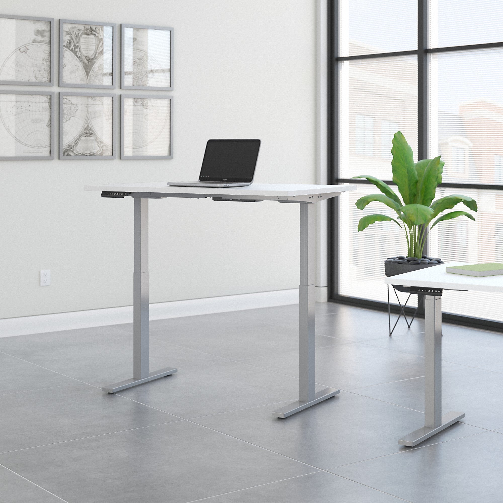 Move 60 Series by Bush Business Furniture 48W x 24D Electric Height Adjustable Standing Desk