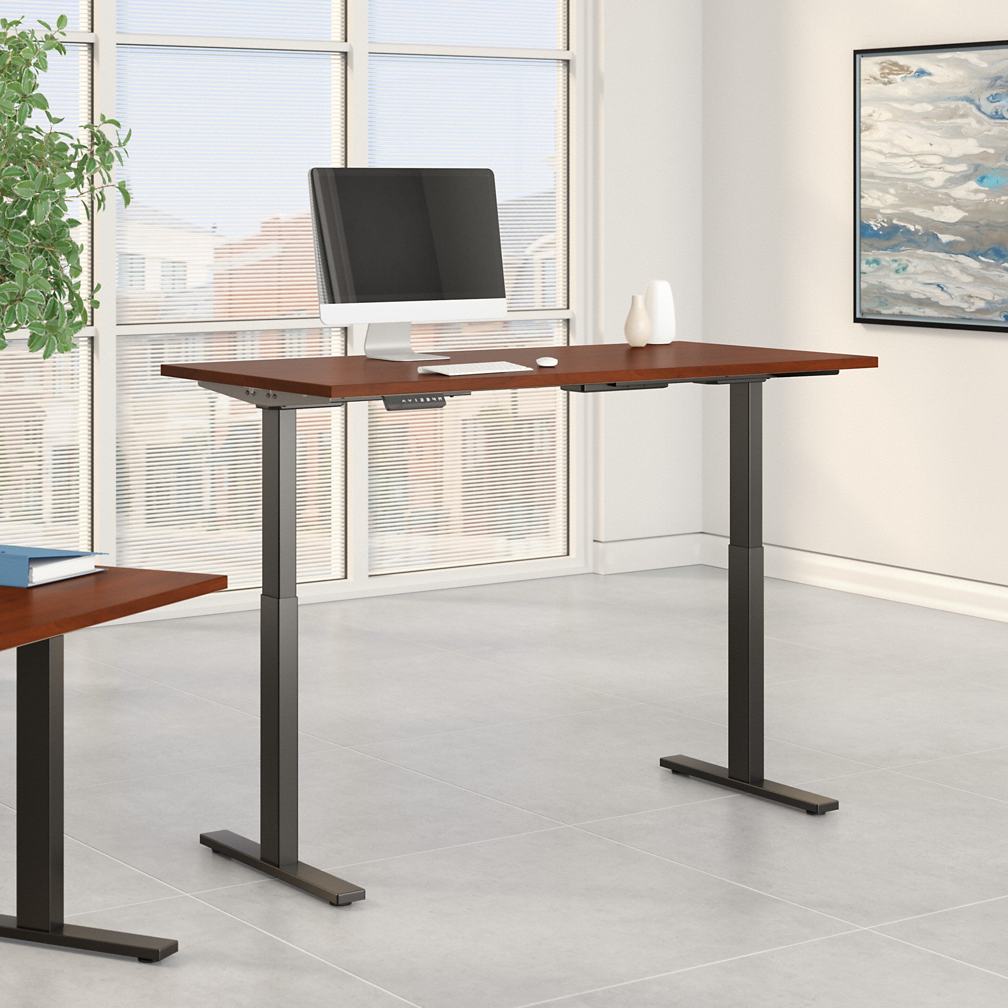 Move 60 Series by Bush Business Furniture 72W x 30D Height Adjustable Standing Desk