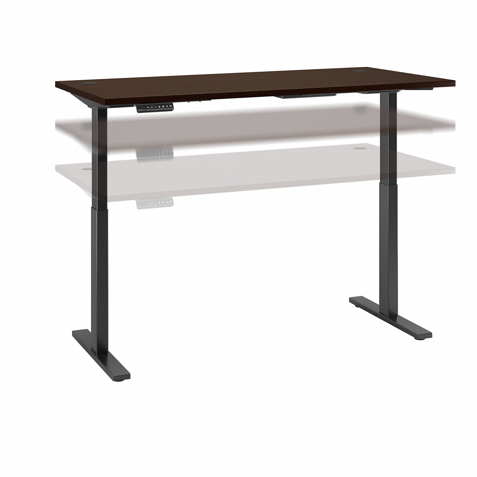 Move 60 Series by Bush Business Furniture 72W x 30D Height Adjustable Standing Desk