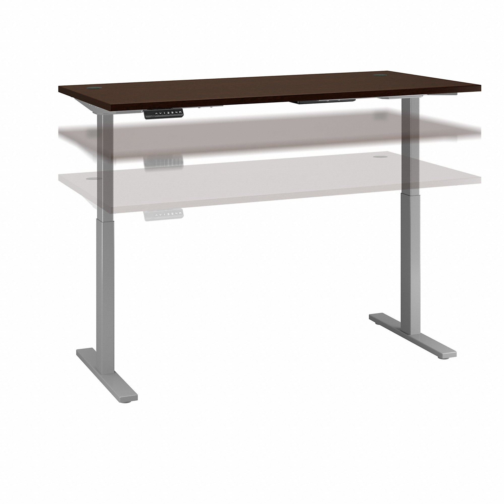 Move 60 Series by Bush Business Furniture 72W x 30D Height Adjustable Standing Desk