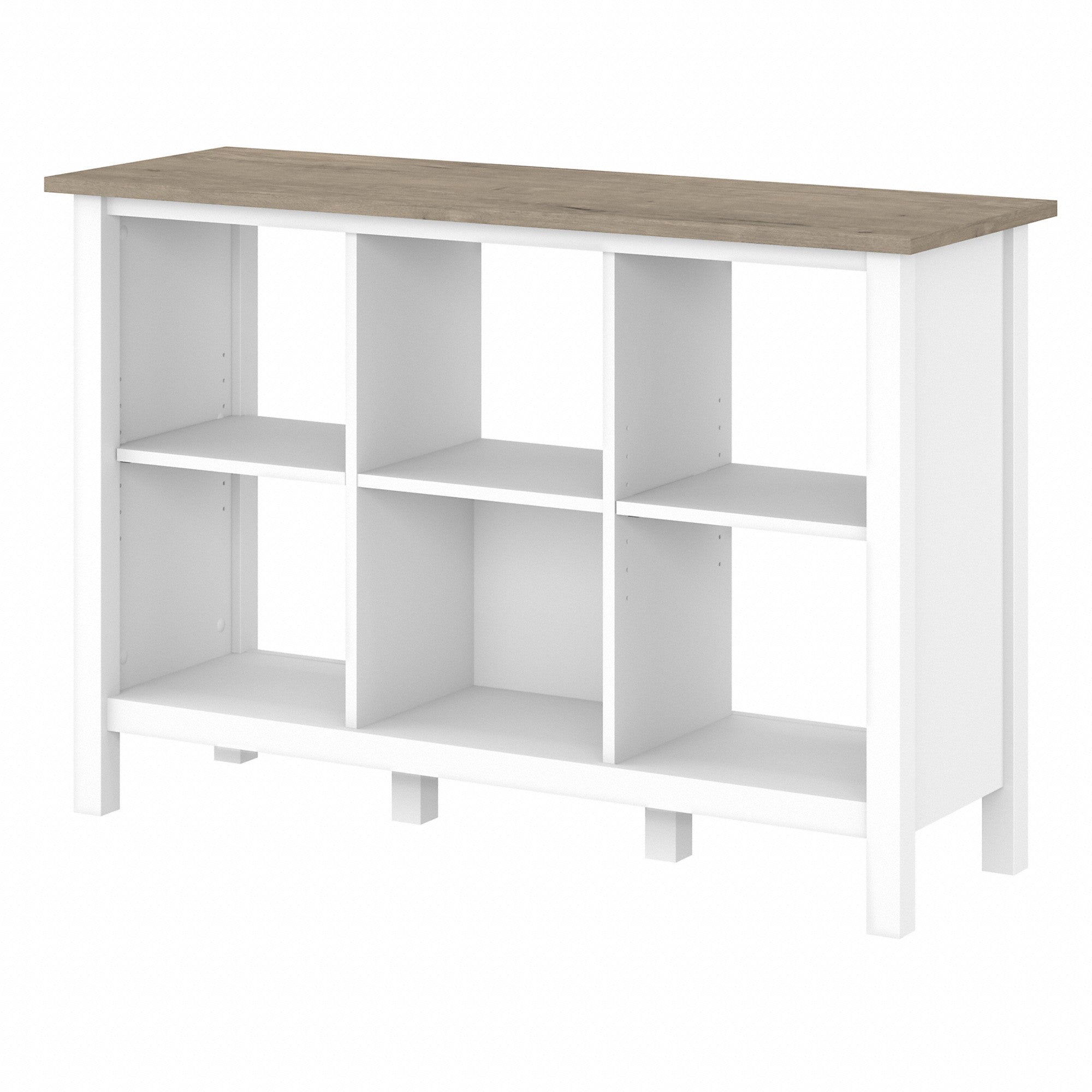 Bush Furniture Mayfield 6 Cube Bookcase