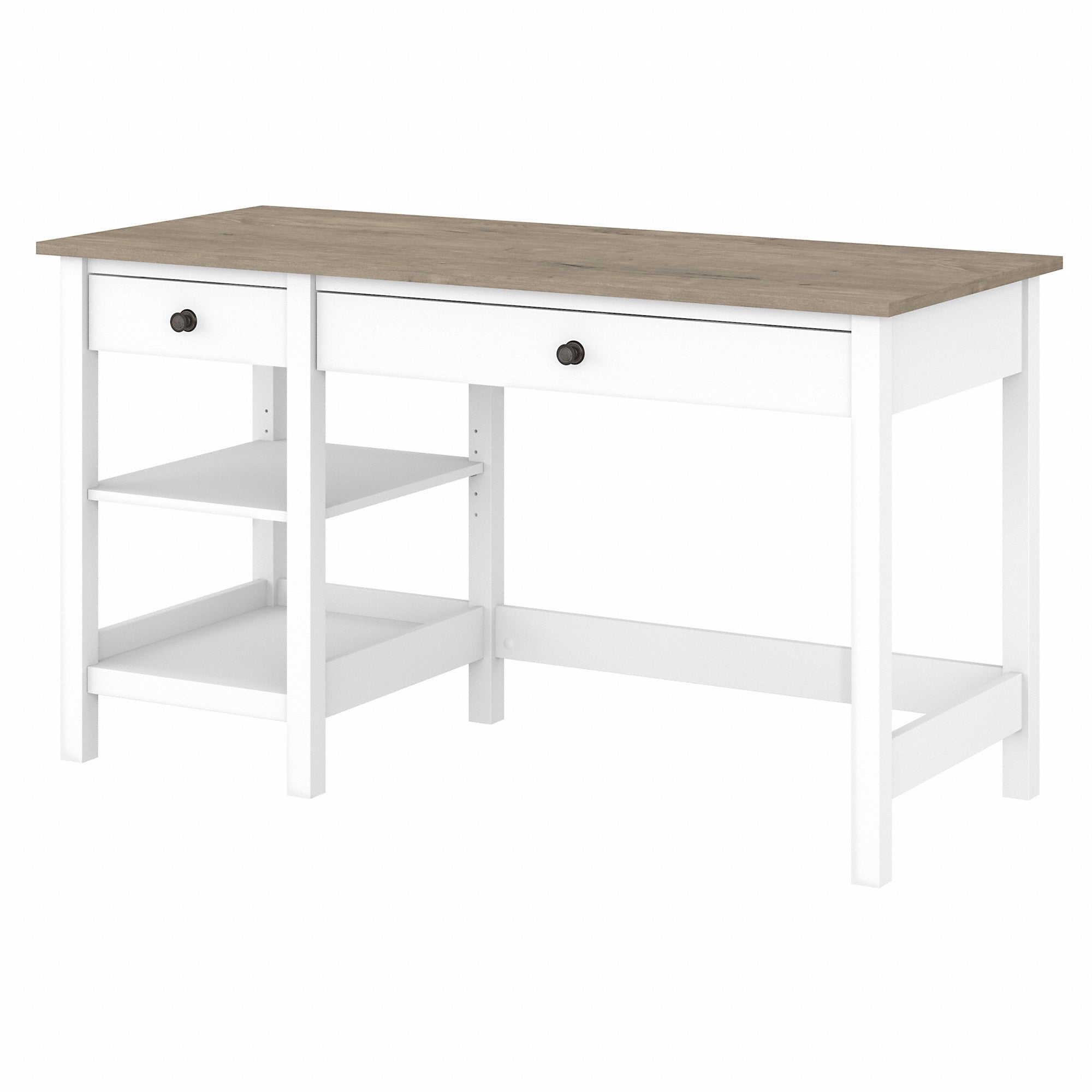 Bush Furniture Mayfield 54W Computer Desk with Shelves