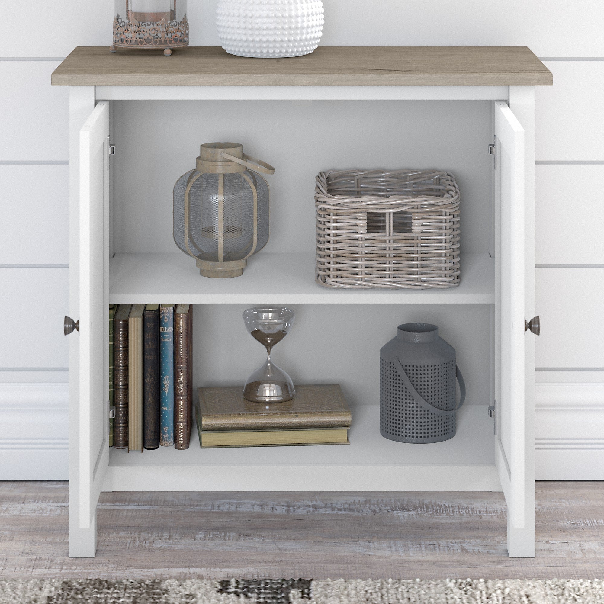 Bush Furniture Mayfield Accent Storage Cabinet with Doors