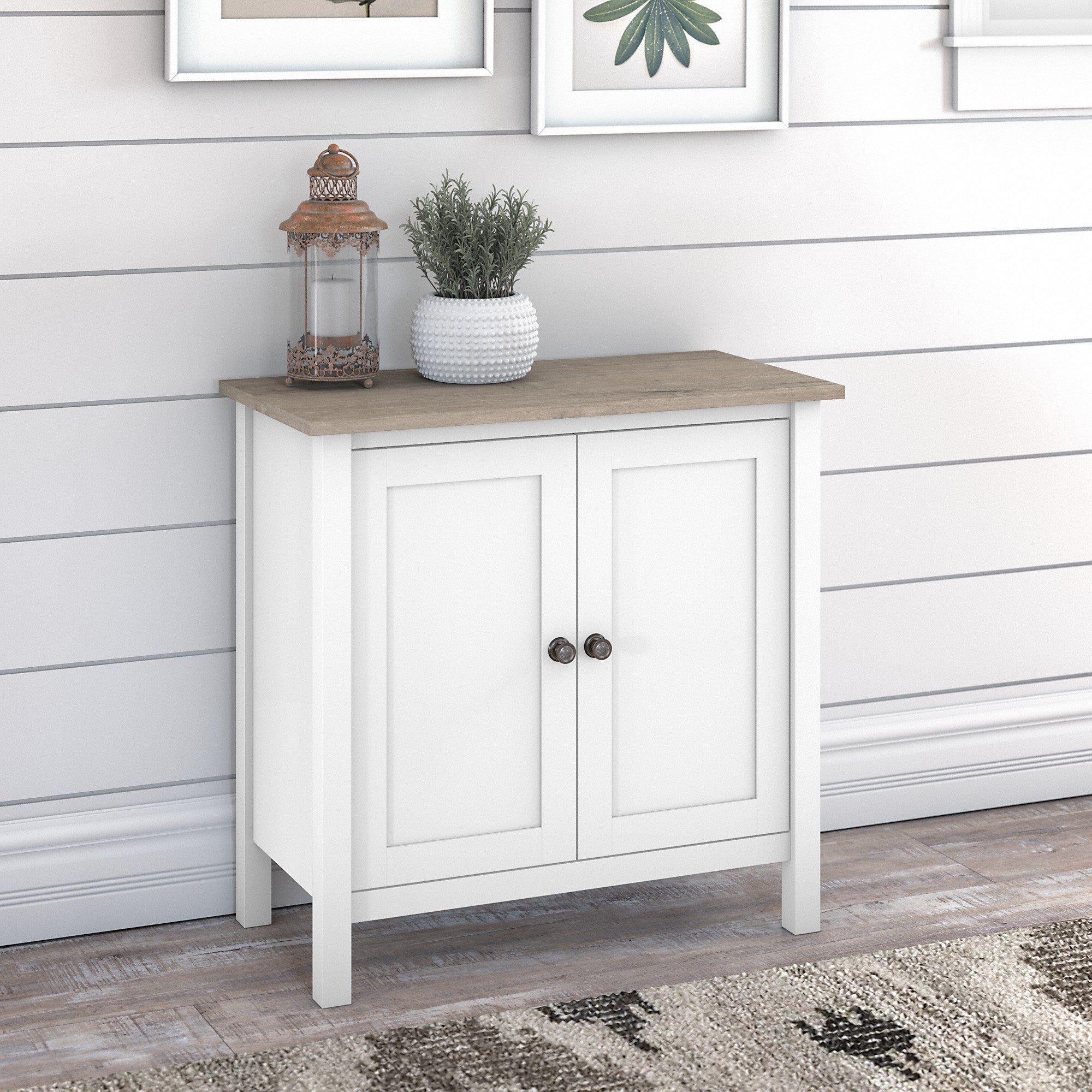 Bush Furniture Mayfield Accent Storage Cabinet with Doors