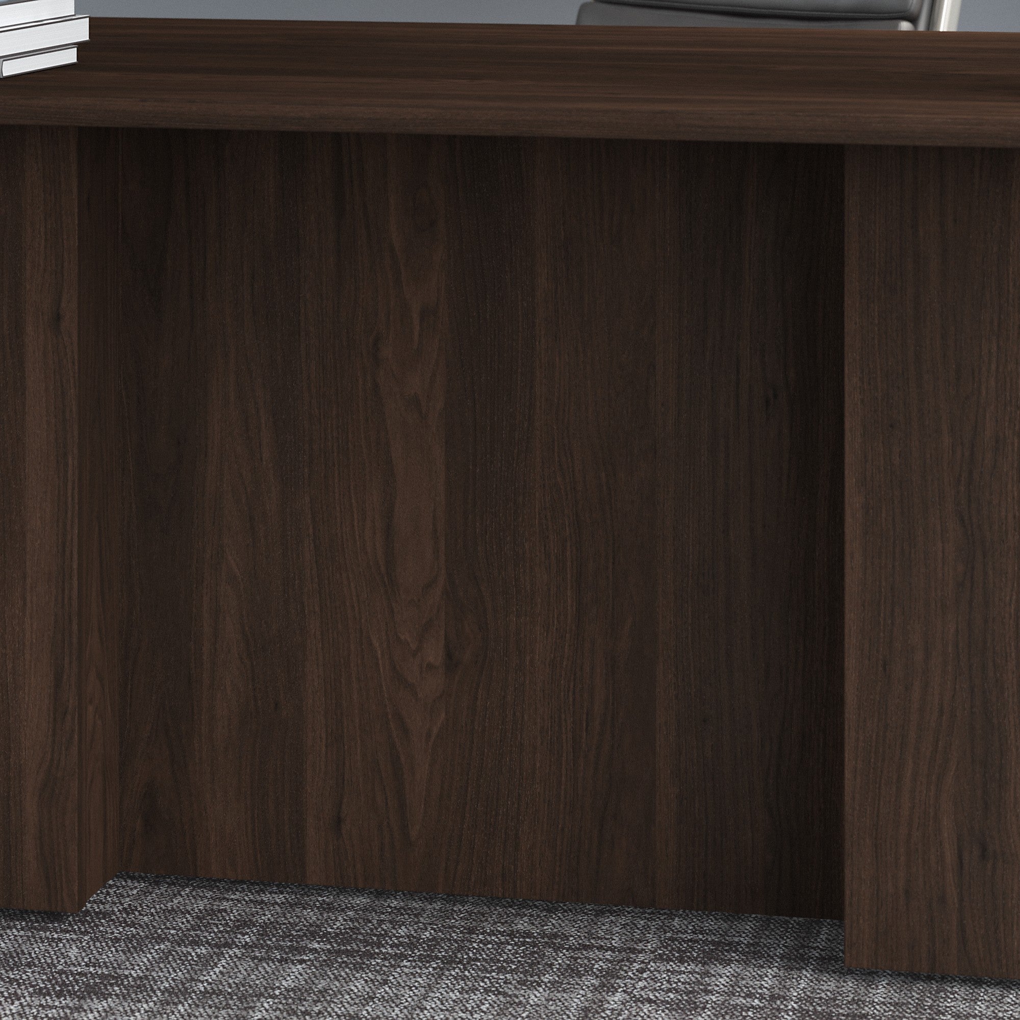 Bush Business Furniture Office 500 72W x 36D Executive Desk with Drawers, Lateral File Cabinets and Hutch